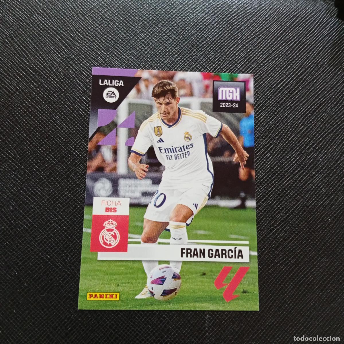 Cromos de F&uacute;tbol: 242 BIS FRAN GARCIA REAL MADRID PANINI MEGACRACKS 2023 2024 CROMO FUTBOL 23 24 - A207 PG1