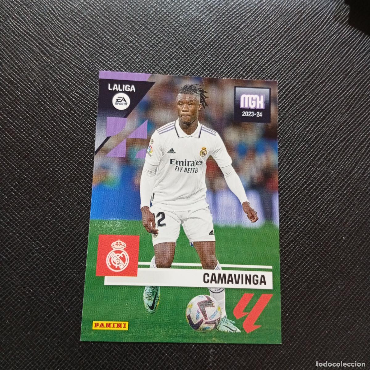 Cromos de F&uacute;tbol: 243 CAMAVINGA REAL MADRID PANINI MEGACRACKS 2023 2024 CROMO FUTBOL 23 24 - A207 PG1