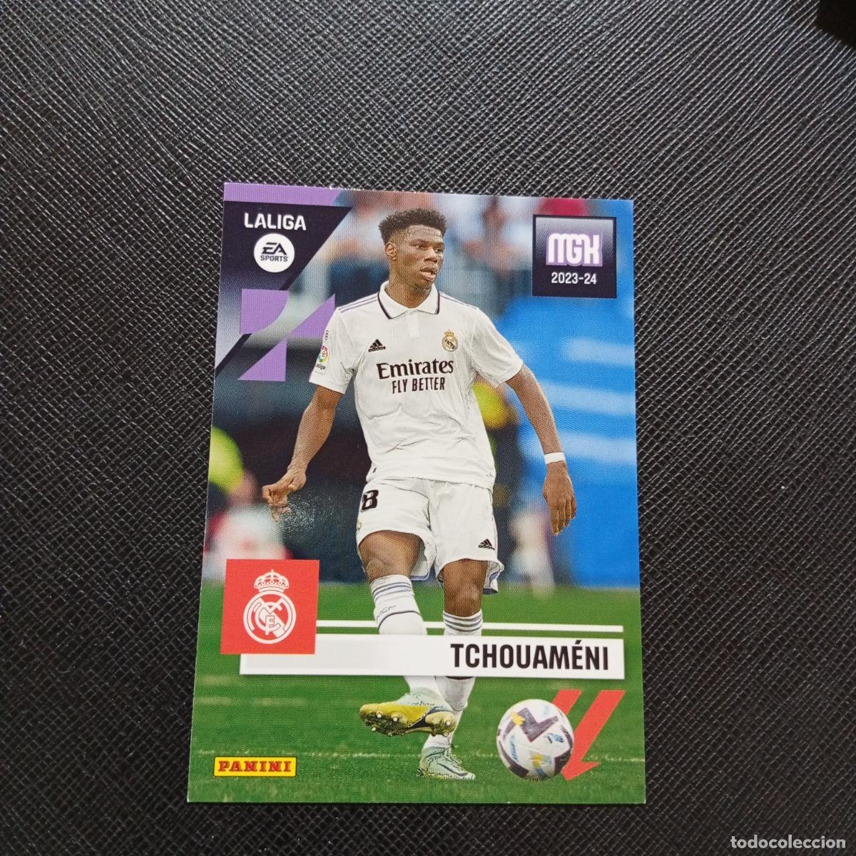 Cromos de F&uacute;tbol: 244 TCHOUAMENI REAL MADRID PANINI MEGACRACKS 2023 2024 CROMO FUTBOL 23 24 - A207 PG1