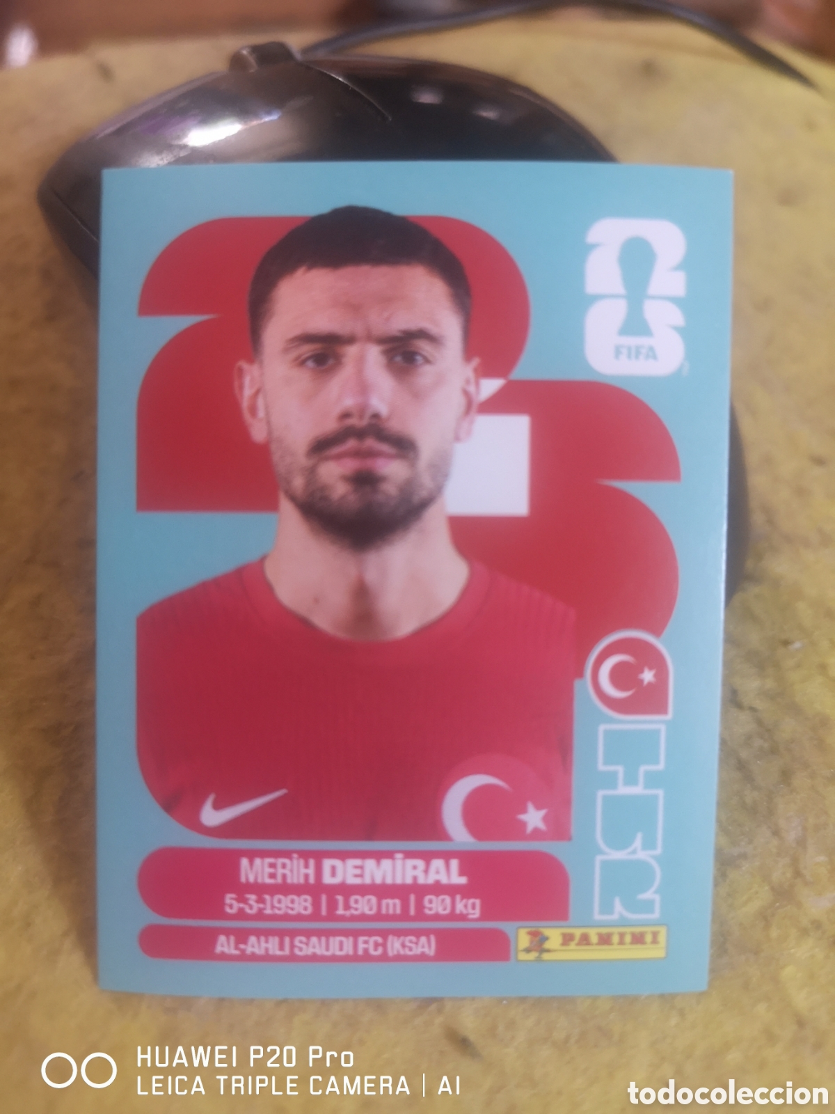 Cromos de F&uacute;tbol: FIFA WORLD CUP MUNDIAL 2026 DEMIRAL - TUR 7