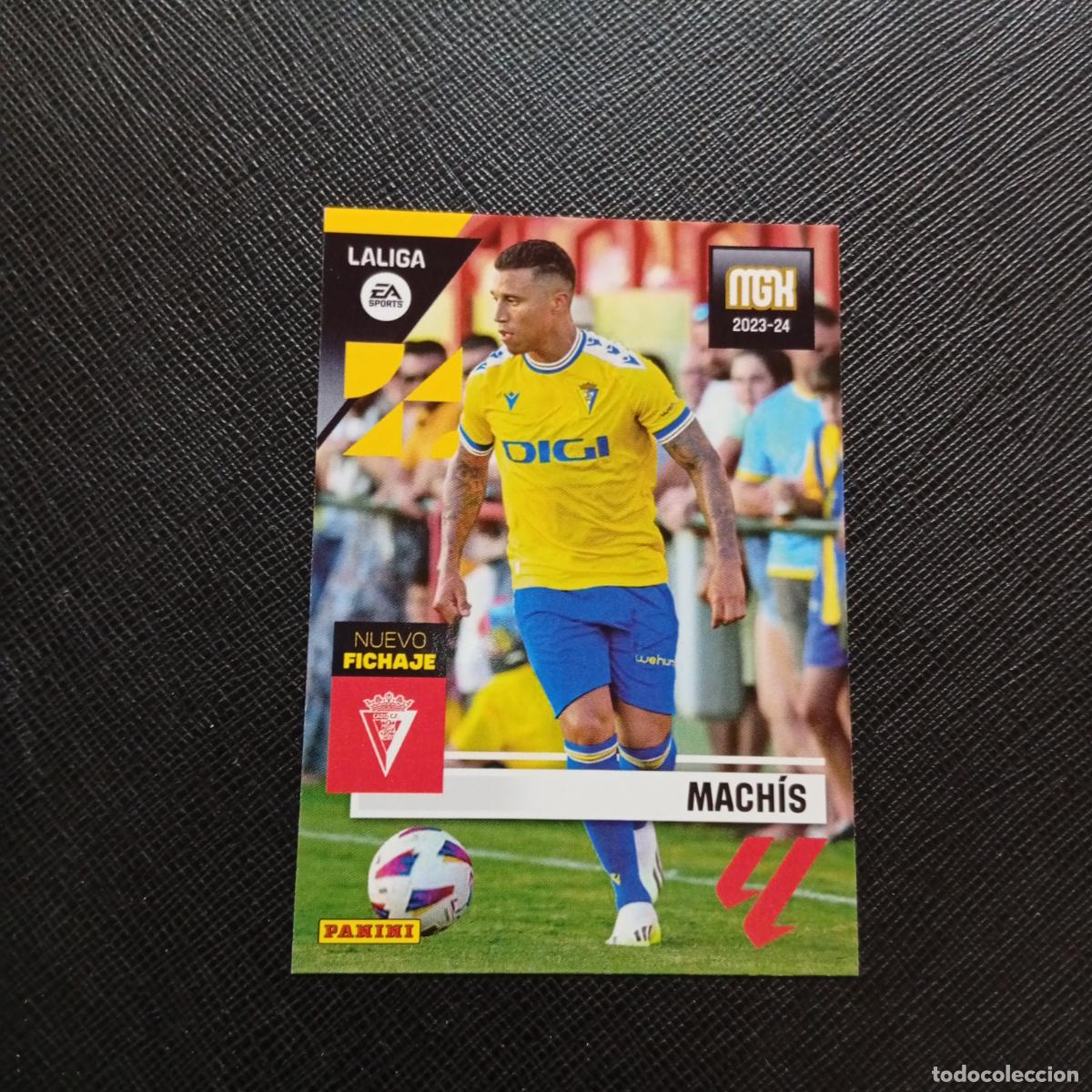 Football Stickers: 445 MACHIS CADIZ PANINI MEGACRACKS 2023 2024 CROMO FUTBOL 23 24 - A207 PG10 FICHAJE