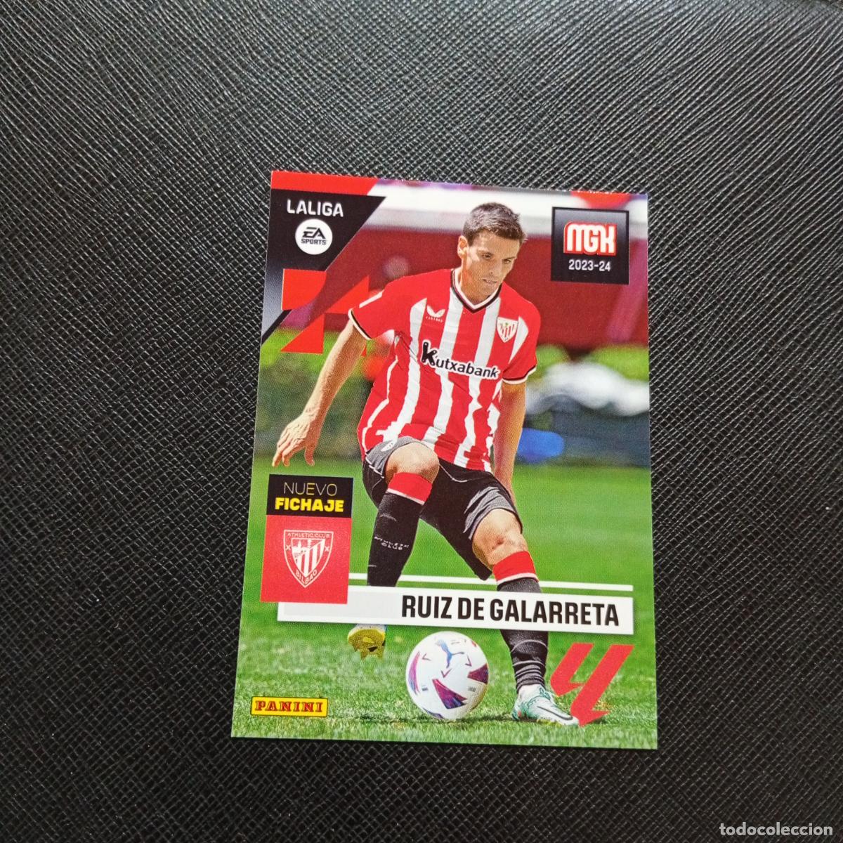 Cromos de F&uacute;tbol: 447 RUIZ DE GALARRETA BILBAO PANINI MEGACRACKS 2023 2024 CROMO FUTBOL 23 24 - A207 PG10 FICHAJE