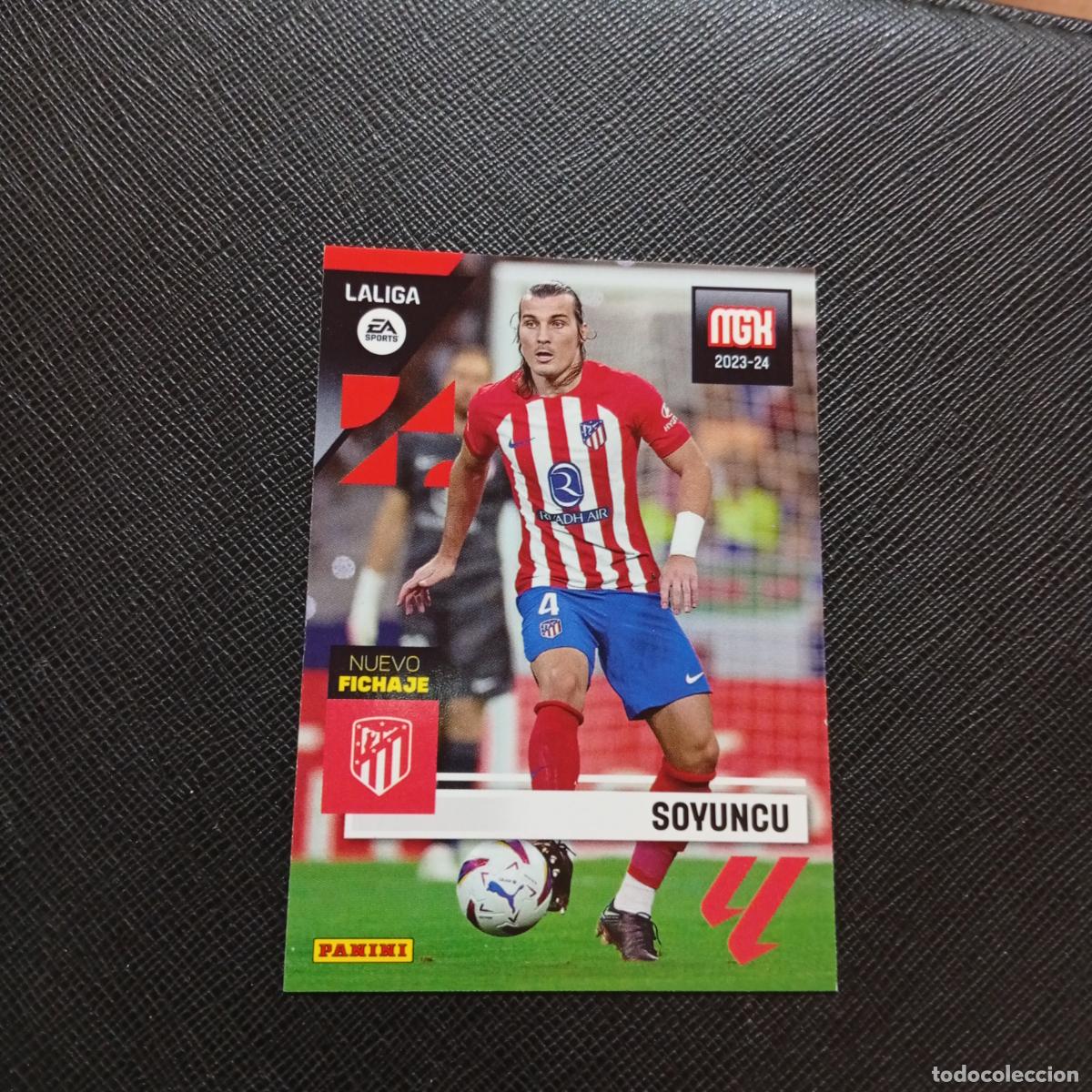 Cromos de F&uacute;tbol: 449 SOYUNCU AT MADRID PANINI MEGACRACKS 2023 2024 CROMO FUTBOL 23 24 - A207 PG10 FICHAJE