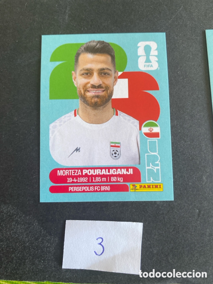 Cromos de F&uacute;tbol: Cromo Iran Mundial 2026 N* 3 nuevo