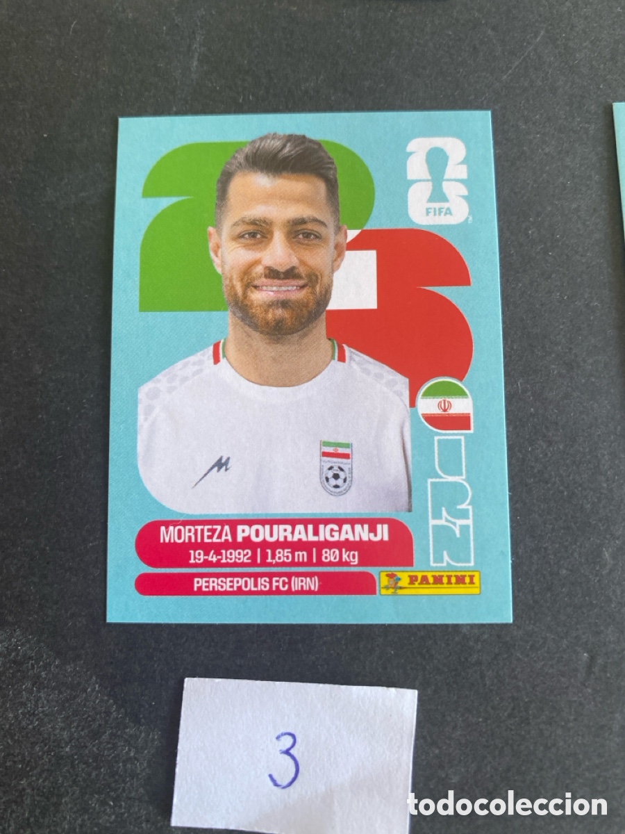 Cromos de F&uacute;tbol: Cromo Iran Mundial 2026 N* 3 nuevo