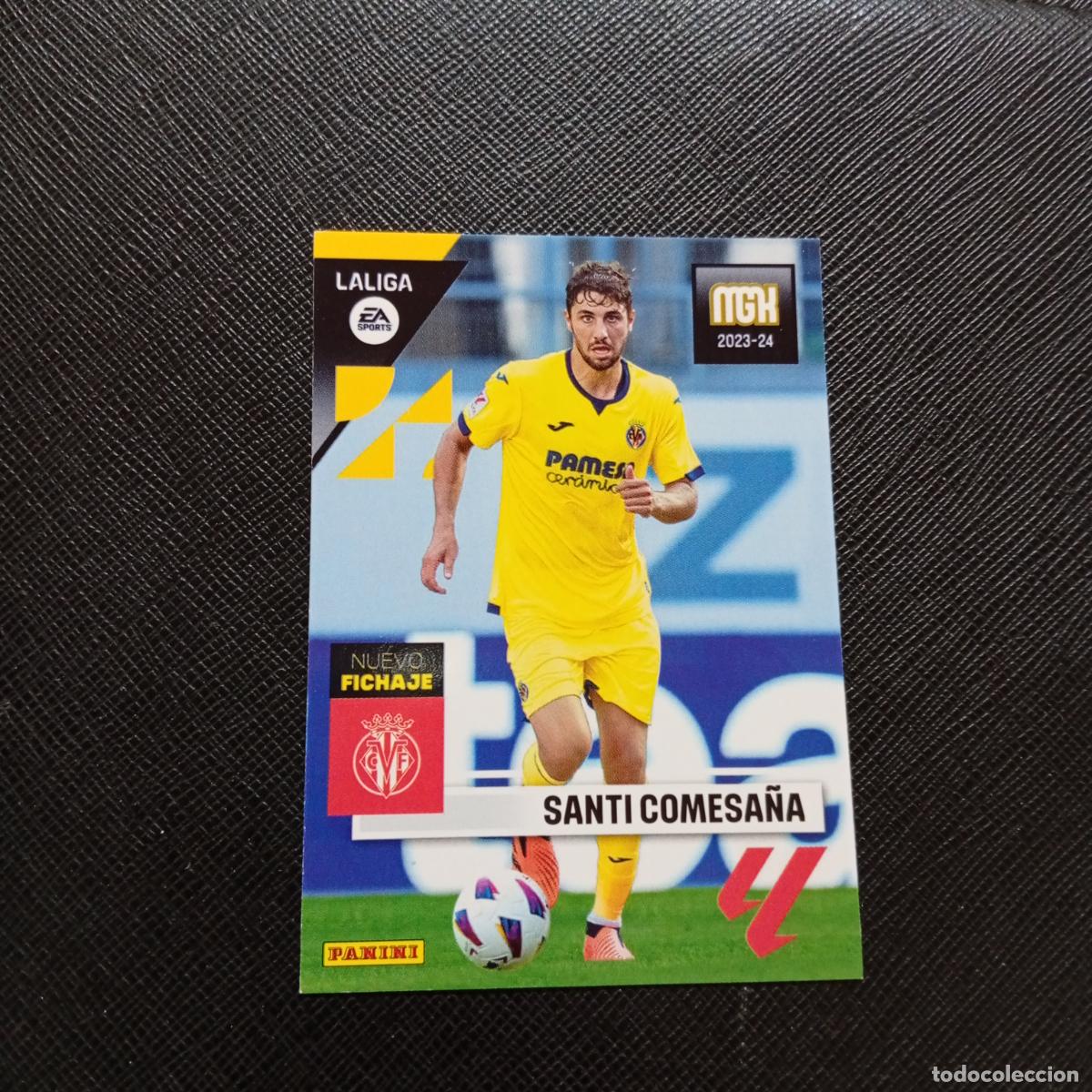 Cromos de F&uacute;tbol: 454 SANTI COMESA&Ntilde;A VILLARREAL PANINI MEGACRACKS 2023 2024 CROMO FUTBOL 23 24 - A207 PG16 FICHAJE