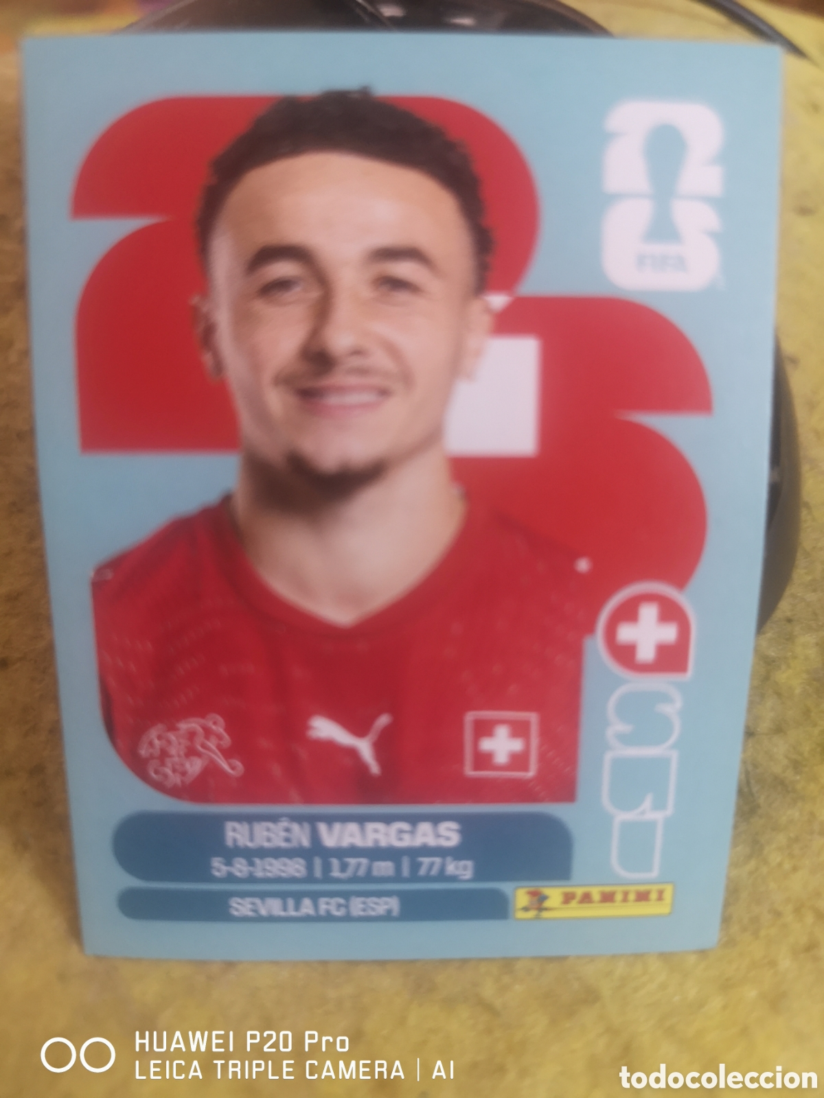 Cromos de F&uacute;tbol: FIFA WORLD CUP MUNDIAL 2026 RUBEN VARGAS - SUI 18