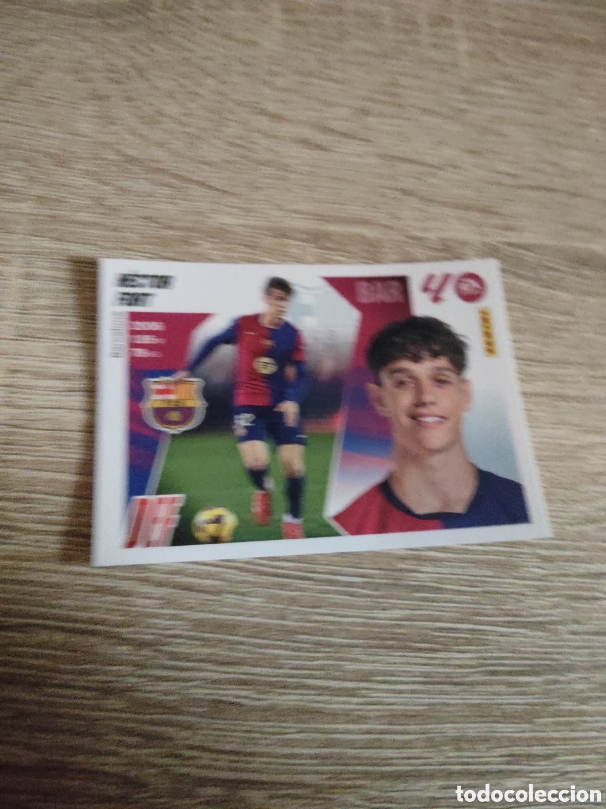 Cromos de F&uacute;tbol: H&eacute;ctor Fort Barcelona liga 2025 2026 25 26 ediciones este