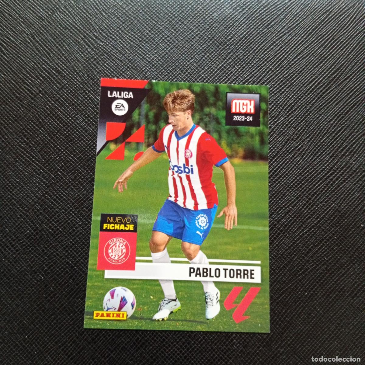Cromos de F&uacute;tbol: 458 PABLO TORRES GIRONA PANINI MEGACRACKS 2023 2024 CROMO FUTBOL 23 24 - A207 PG16 FICHAJE