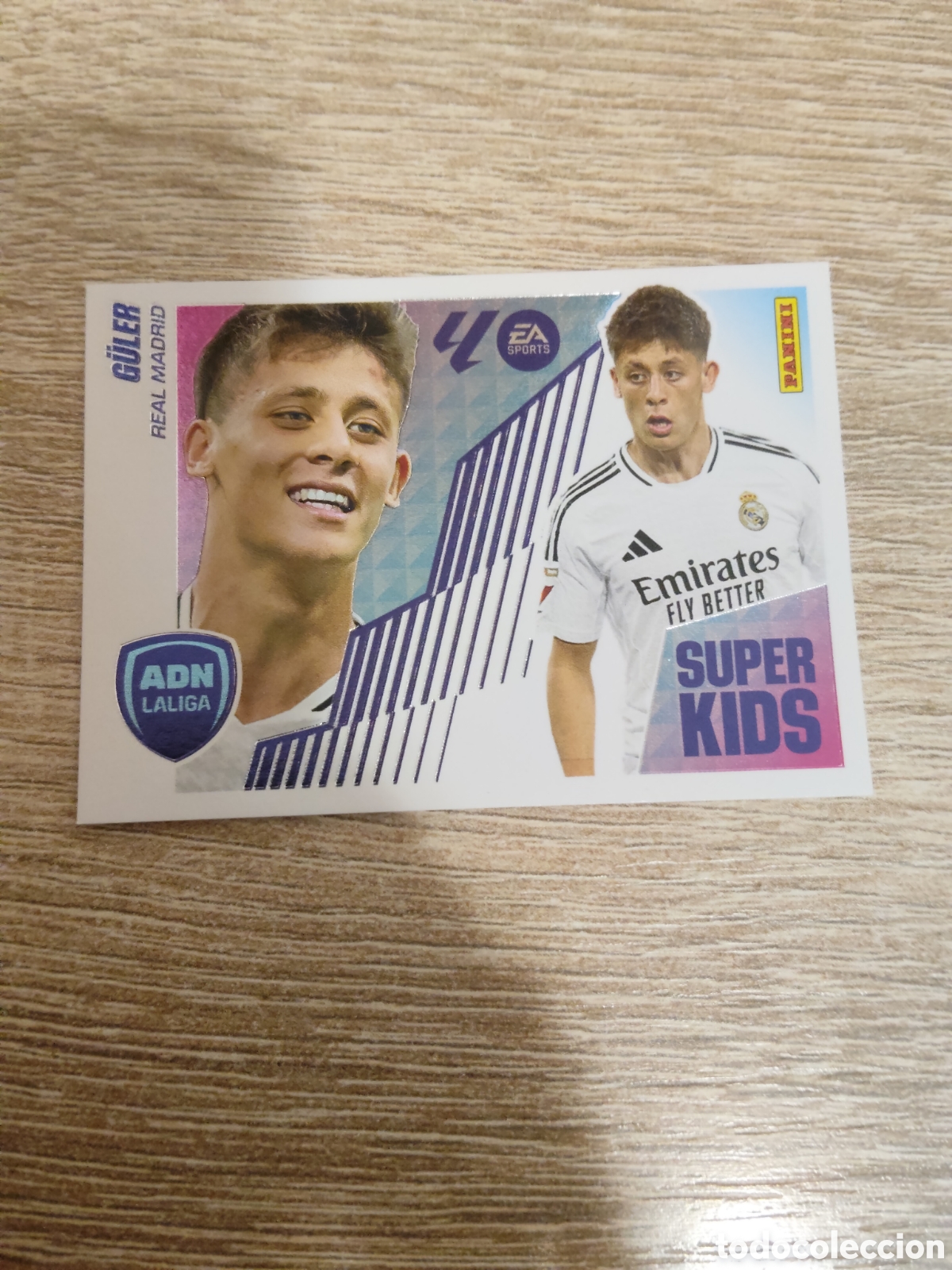 Cromos de F&uacute;tbol: Guler Real Madrid super kids liga 2025 2026 25 26 ediciones este