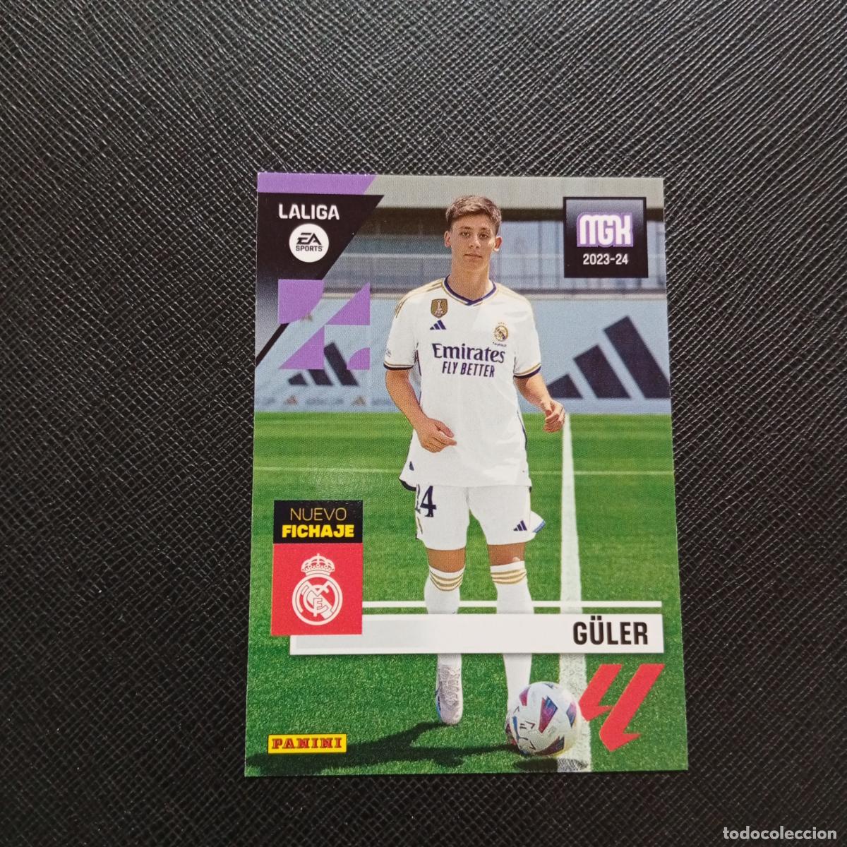 Cromos de F&uacute;tbol: 461 GULER REAL MADRID PANINI MEGACRACKS 2023 2024 CROMO FUTBOL 23 24 - A207 PG16 FICHAJE