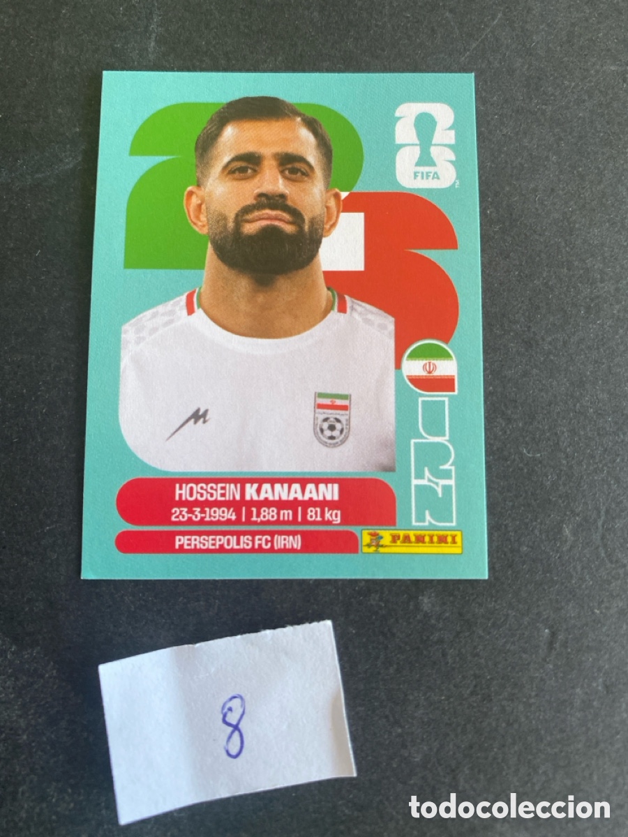 Cromos de F&uacute;tbol: Cromo Iran Mundial 2026 N* 8 nuevo
