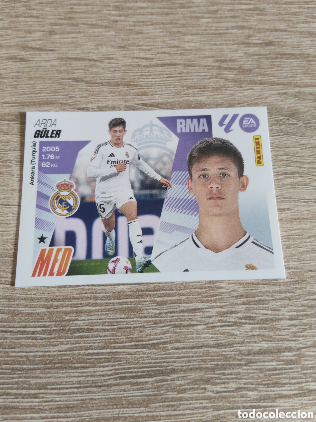 Cromos de F&uacute;tbol: Guler Real Madrid liga 2025 2026 25 26 ediciones este