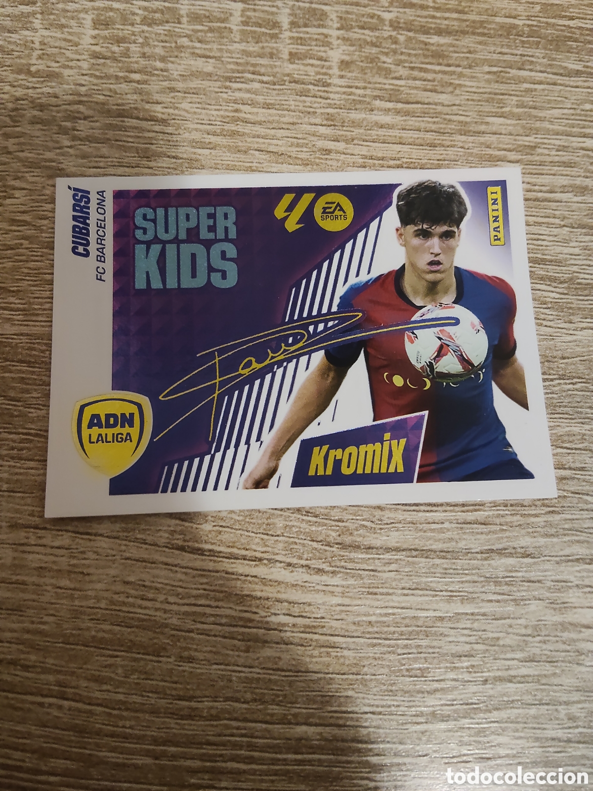 Cromos de Futebol: Cubarsi Barcelona super kids kromix liga 2025 2026 25 26 ediciones este
