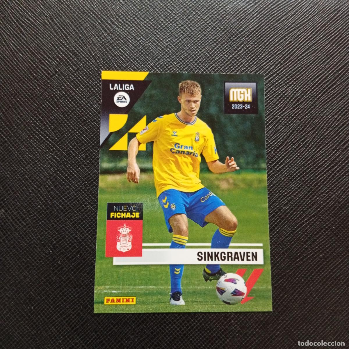 Cromos de Futebol: 464 SINKGRAVEN LAS PALMAS PANINI MEGACRACKS 2023 2024 CROMO FUTBOL 23 24 - A207 PG23 FICHAJE