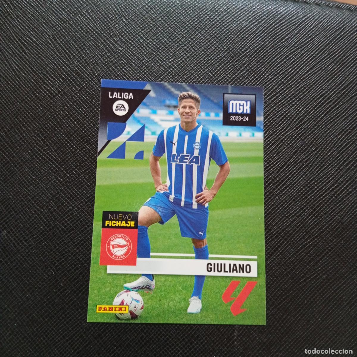 Cromos de Futebol: 472 GIULIANO ALAVES PANINI MEGACRACKS 2023 2024 CROMO FUTBOL 23 24 - A207 PG23 FICHAJE