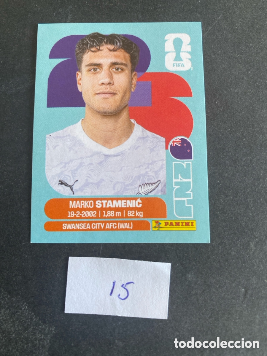 Cromos de F&uacute;tbol: Cromo Nueva Zelanda Mundial 2026 N* 15 nuevo