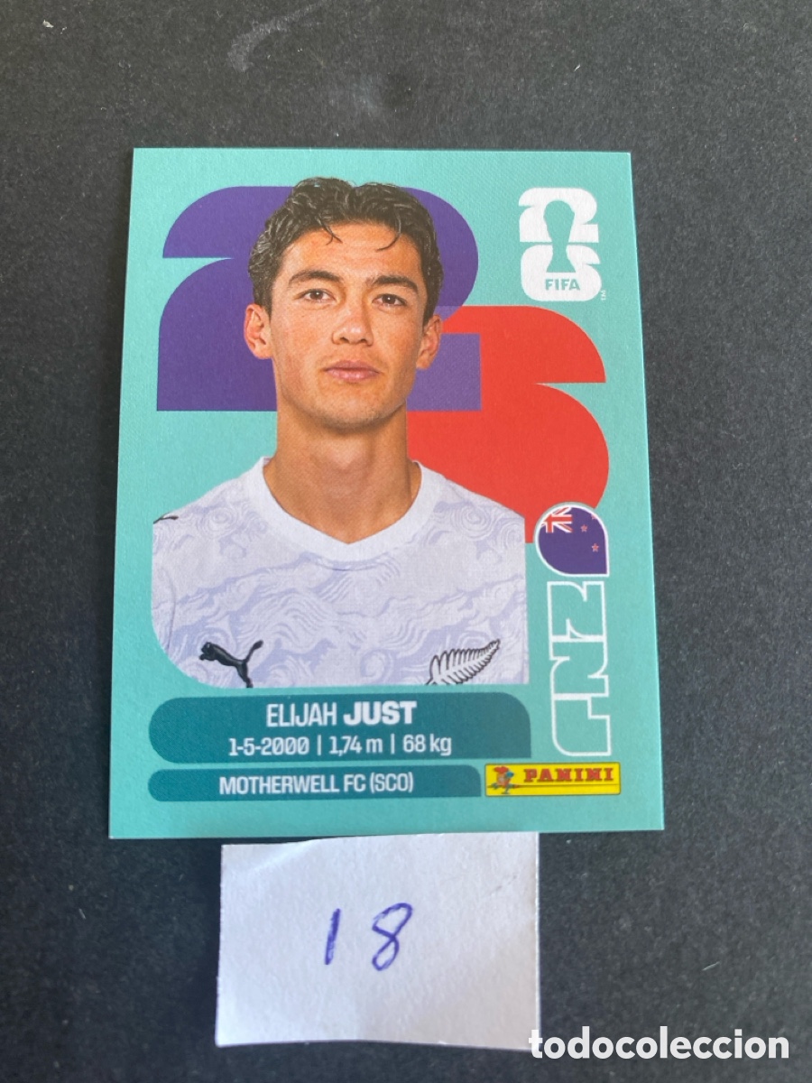 Cromos de F&uacute;tbol: Cromo Nueva Zelanda Mundial 2026 N* 18 nuevo