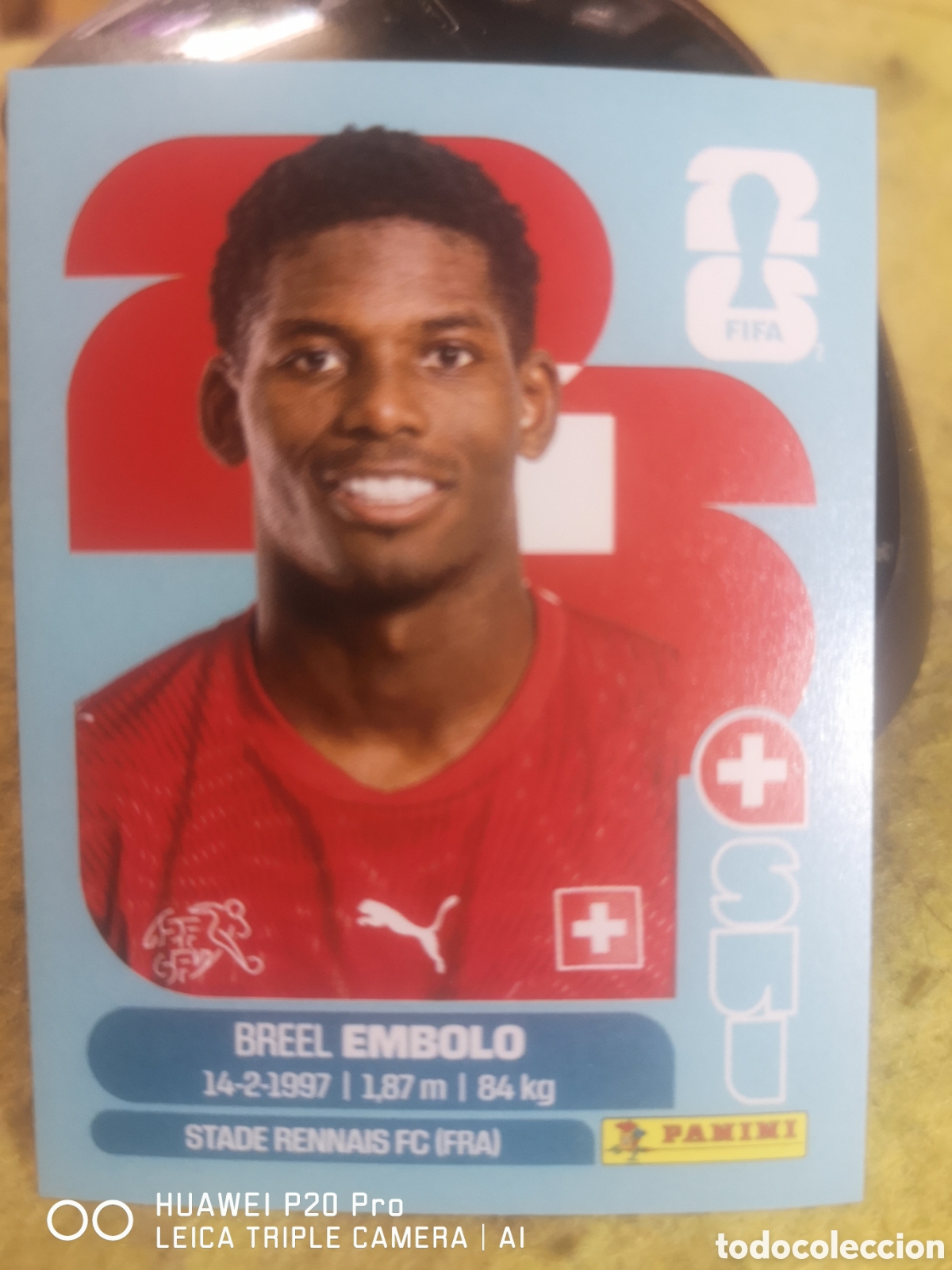 Cromos de F&uacute;tbol: FIFA WORLD CUP MUNDIAL 2026 EMBOLO - SUI 17