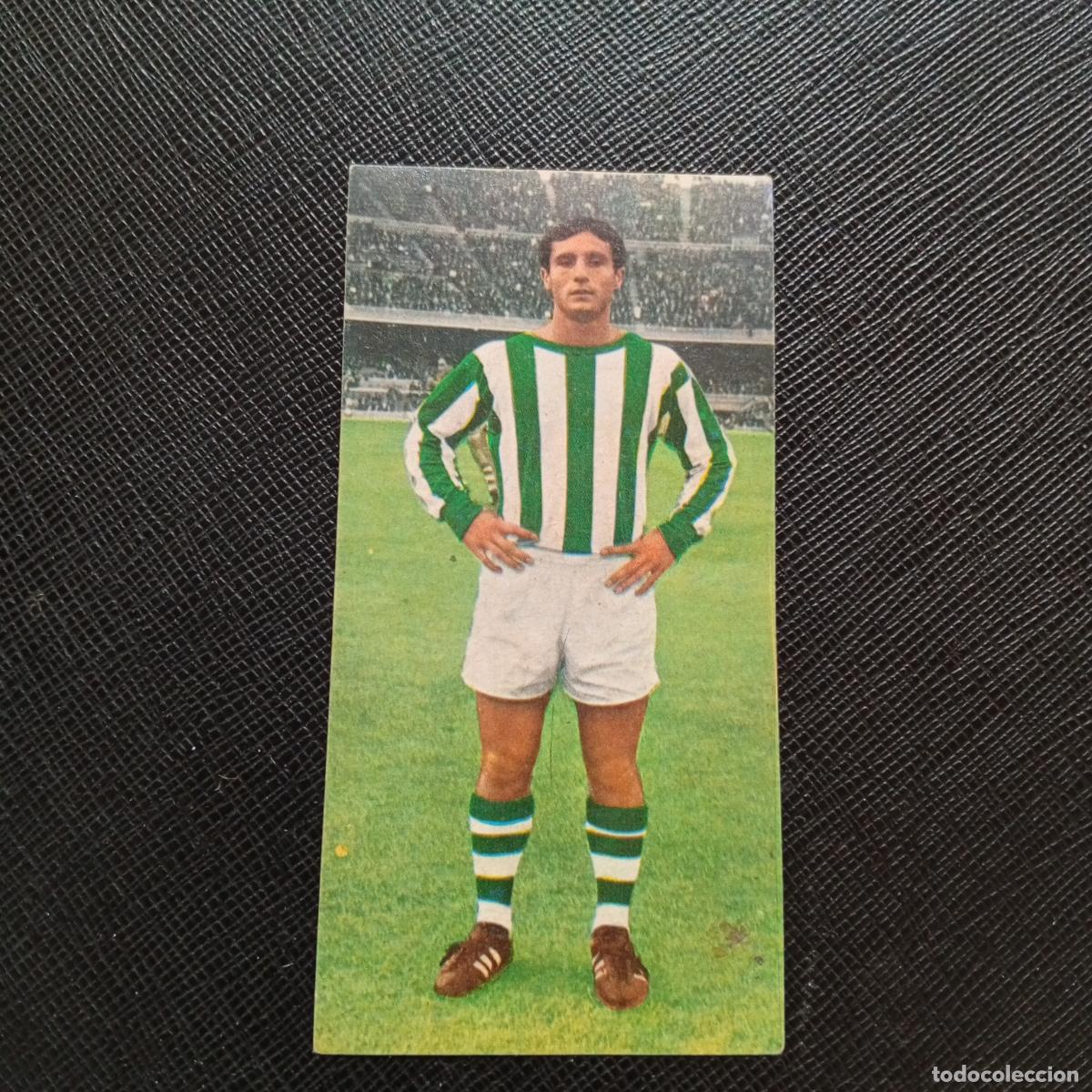 Cromos de F&uacute;tbol: 383 CRISTO REAL BETIS RUIZ ROMERO 1969 1970 CROMO LIGA FUTBOL 69 70 - SIN PEGAR - (X4)