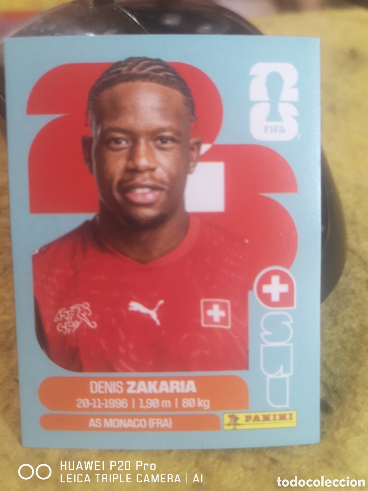 Cromos de F&uacute;tbol: FIFA WORLD CUP MUNDIAL 2026 ZAKARIA - SUI 10