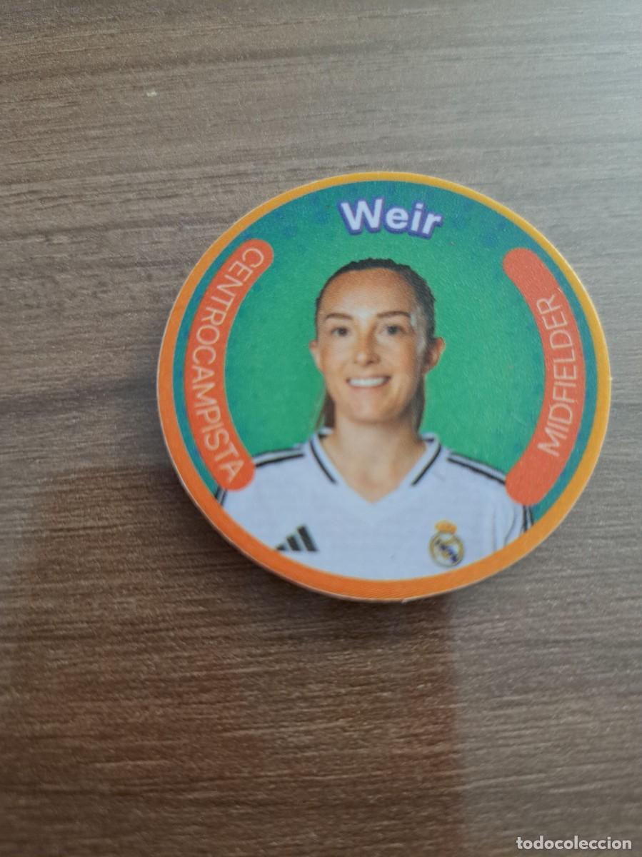 Cromos de F&uacute;tbol: Tazo del Real Madrid 2023-24. Weir
