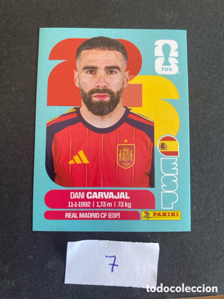 Cromos de F&uacute;tbol: Cromo Espa&ntilde;a Mundial 2026 N* 7 nuevo