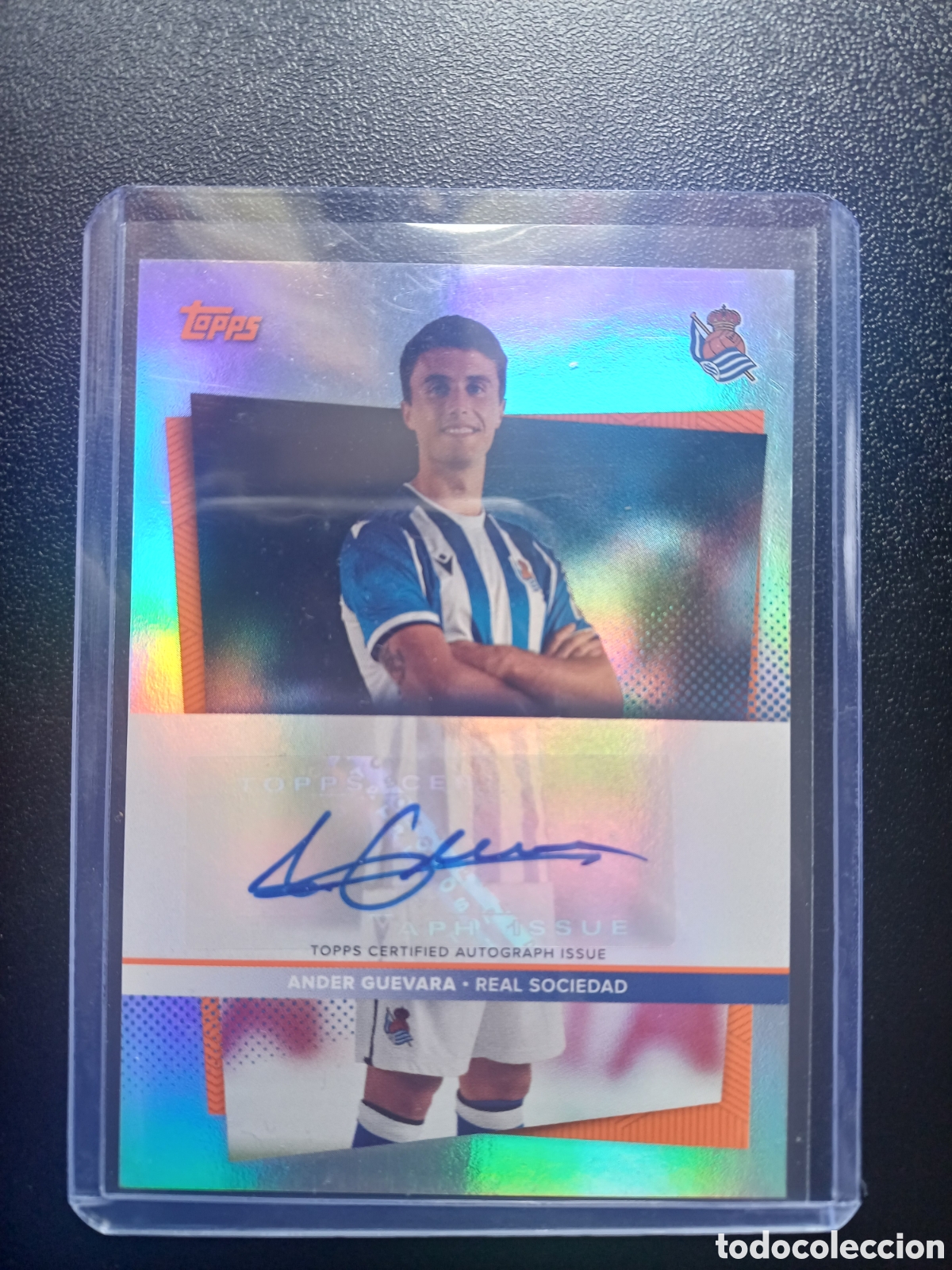 Cartes &agrave; collectionner de Football: #AU-AGU ANDER GUEVARA REAL SOCIEDAD 15/30 TOPPS REAL SOCIEDAD TEAM SET 2021/22