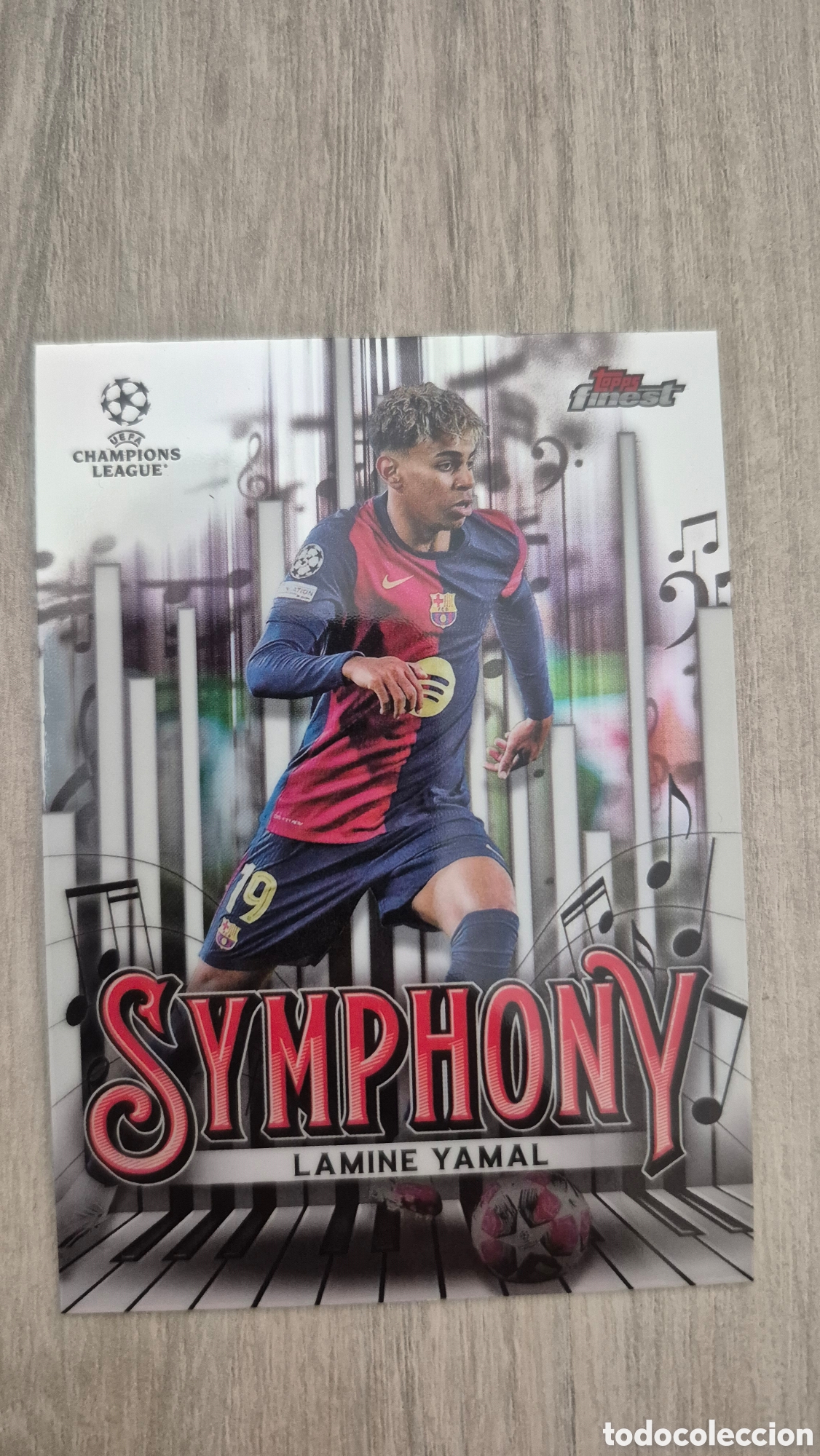 Figurine di Calcio: Lamine Yamal Symphony Topps Finnest 2024