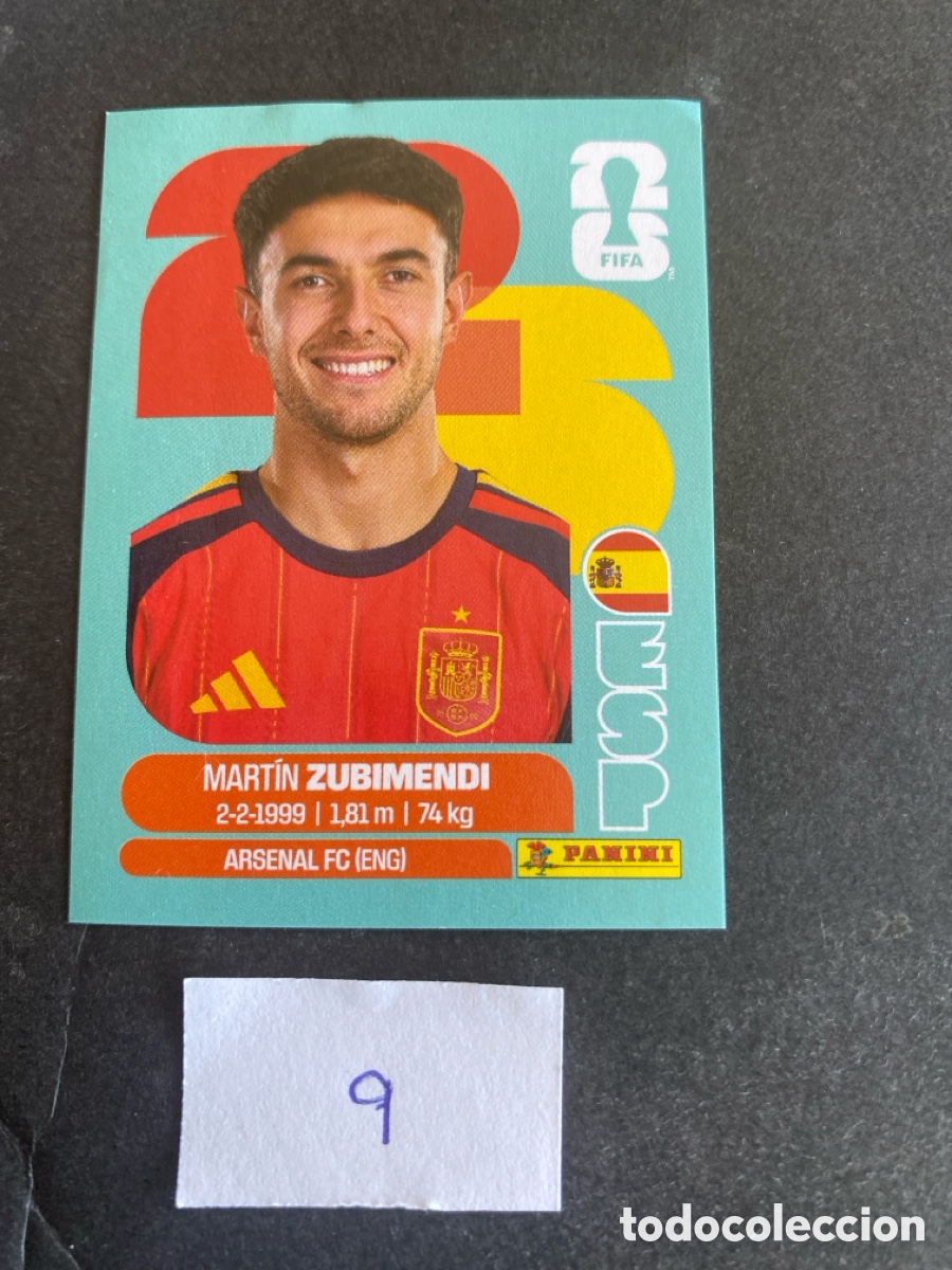 Figurine di Calcio: Cromo Espa&ntilde;a Mundial 2026 N* 9 nuevo