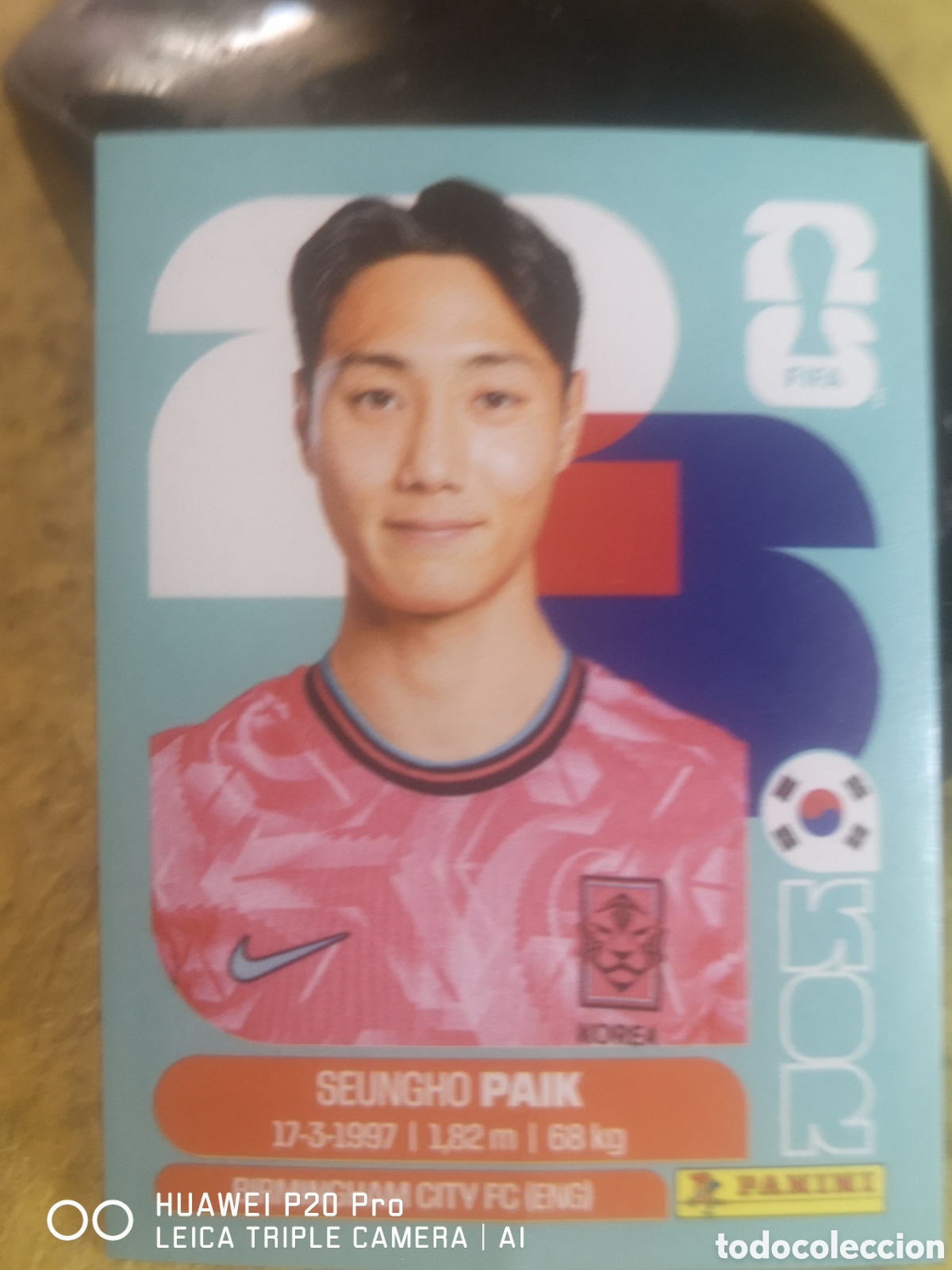 Figurine di Calcio: FIFA WORLD CUP MUNDIAL 2026 PAIK - KOR 14