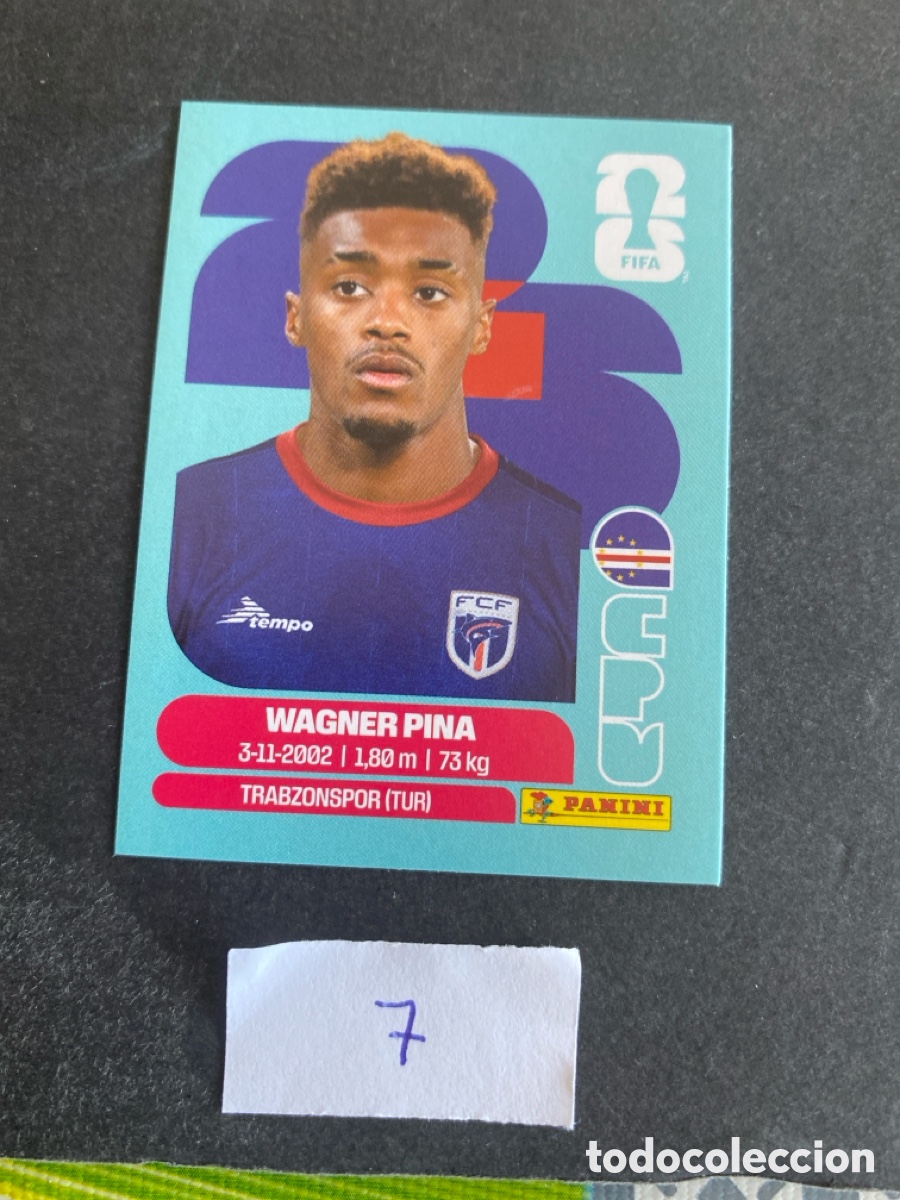 Cromos de F&uacute;tbol: Cromo Cabo Verde Mundial 2026 N* 7 nuevo