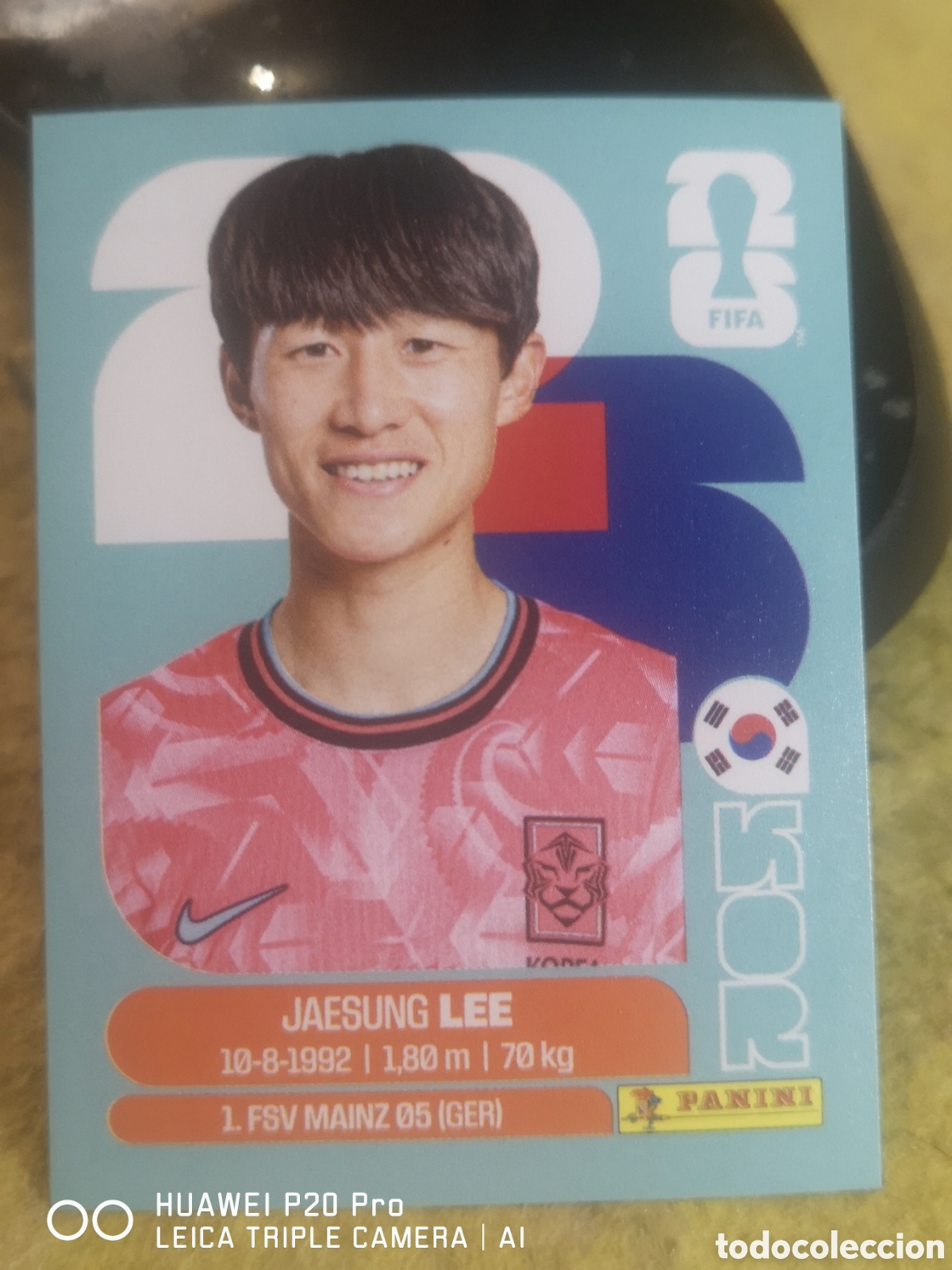 Cromos de F&uacute;tbol: FIFA WORLD CUP MUNDIAL 2026 JAESUNG LEE - KOR 10