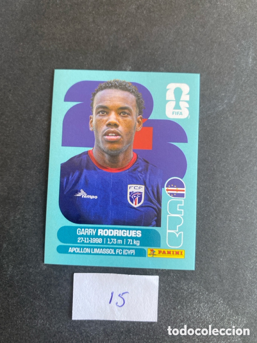 Cromos de F&uacute;tbol: Cromo Cabo Verde Mundial 2024 N* 15 nuevo