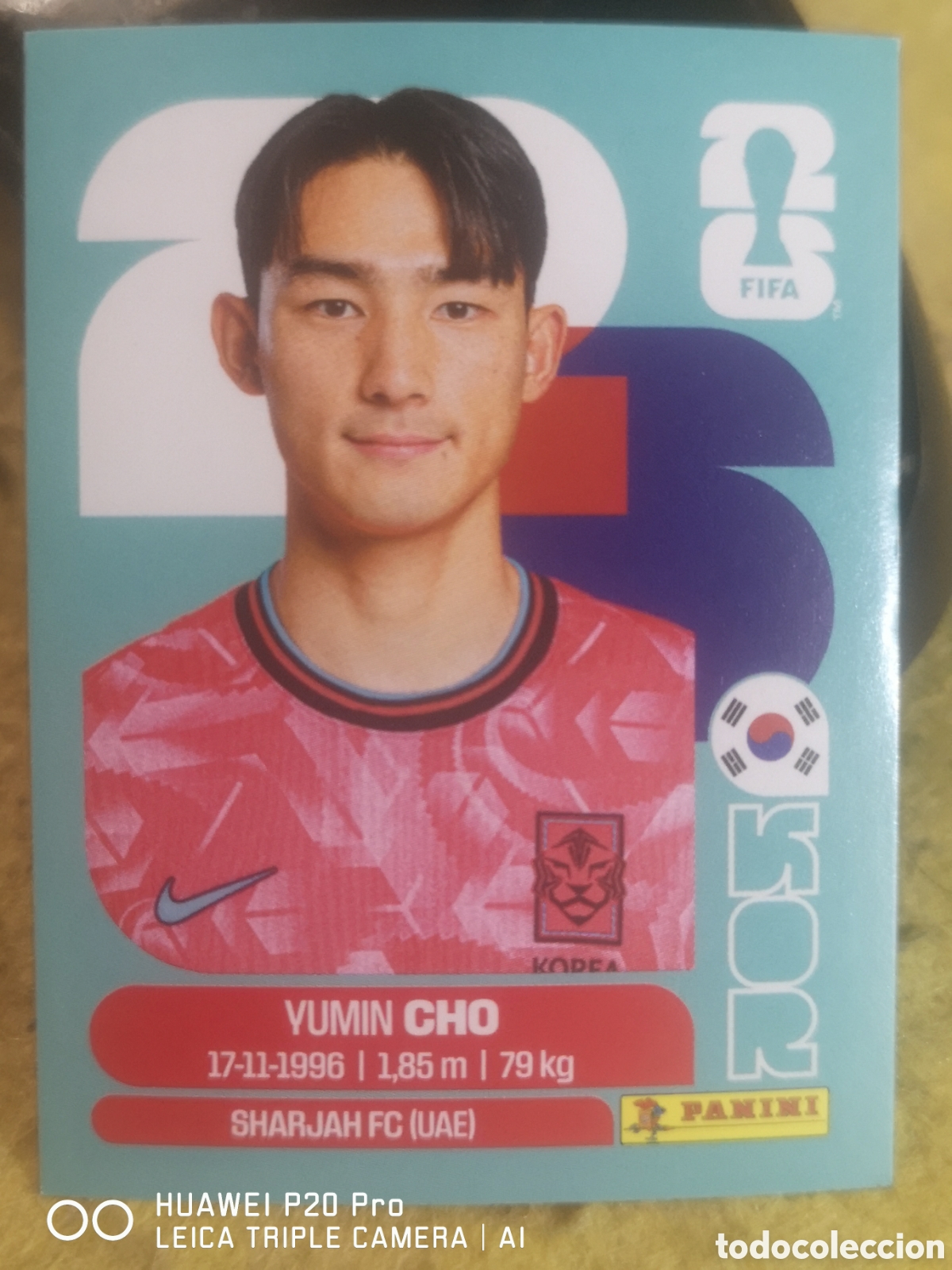 Cromos de F&uacute;tbol: FIFA WORLD CUP MUNDIAL 2026 YUMIN CHO - KOR 5