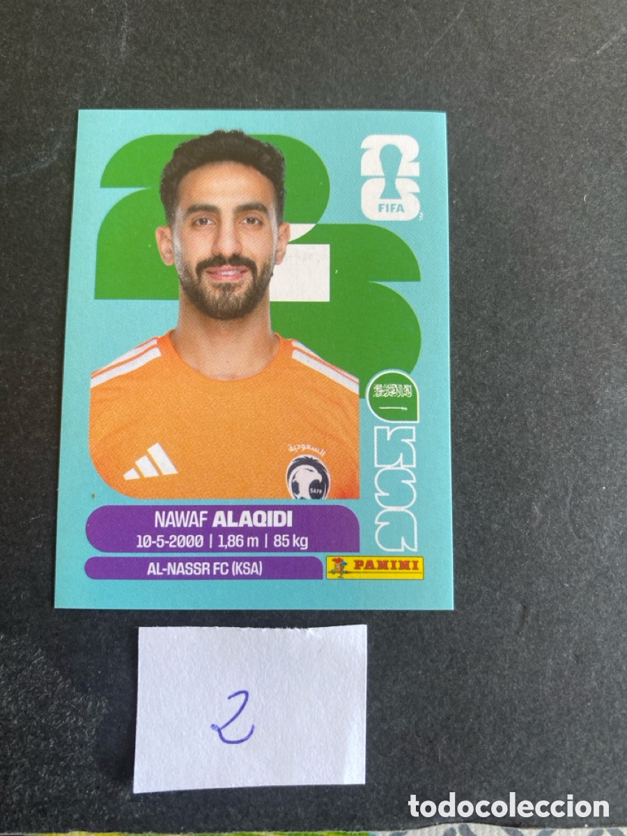 Football Stickers: Cromo Arabia Saud&iacute; Mundial 2026 N* 2 nuevo