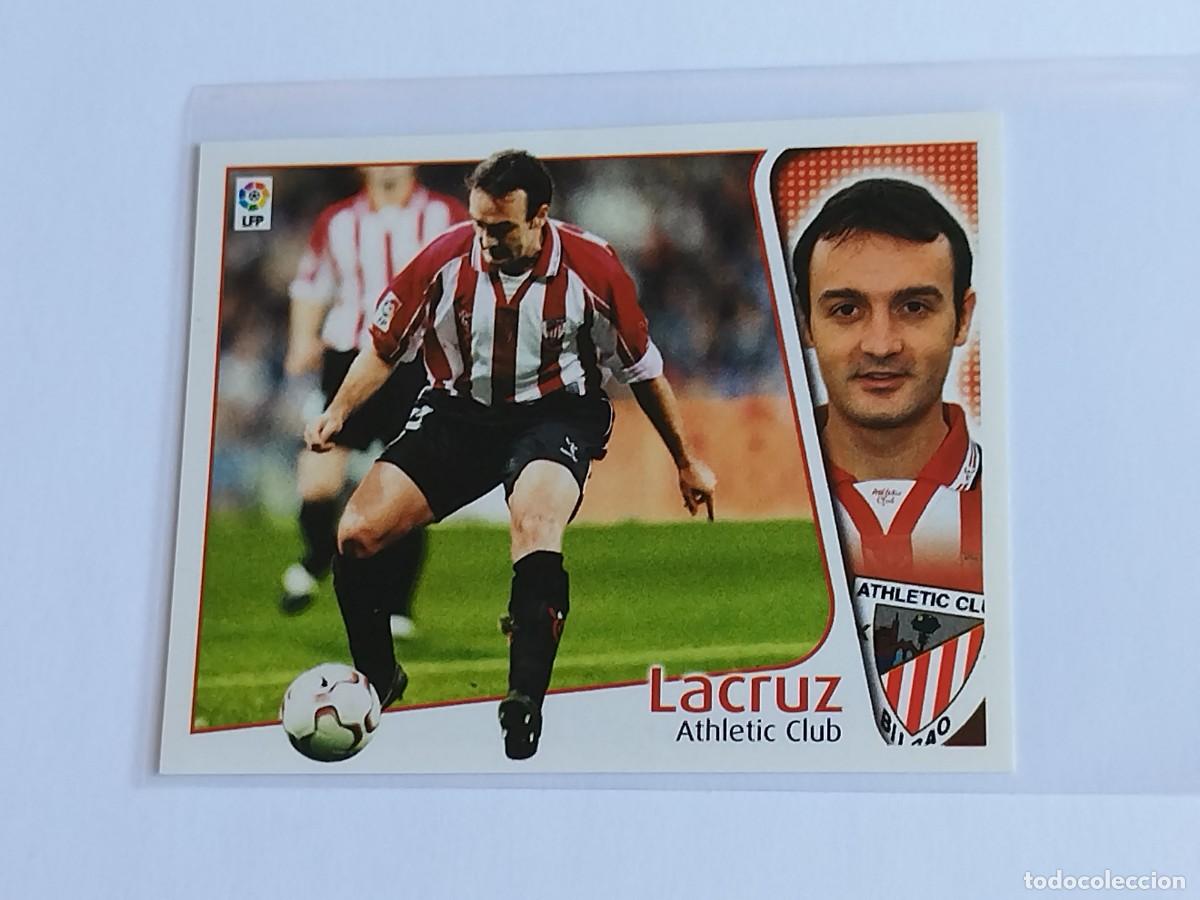 Cromos de F&uacute;tbol: LACRUZ ATHLETIC CLUB - COLECCIONES EDICIONES ESTE LA LIGA 2004 2005 - PANINI 04 05 SIN PEGAR