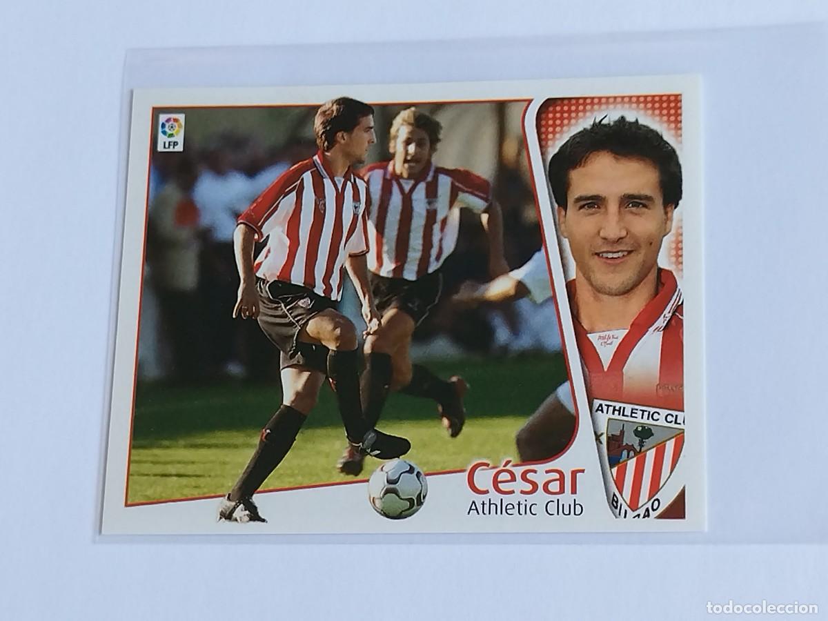 Cromos de F&uacute;tbol: C&Eacute;SAR ATHLETIC CLUB - COLECCIONES EDICIONES ESTE LA LIGA 2004 2005 - PANINI 04 05 SIN PEGAR