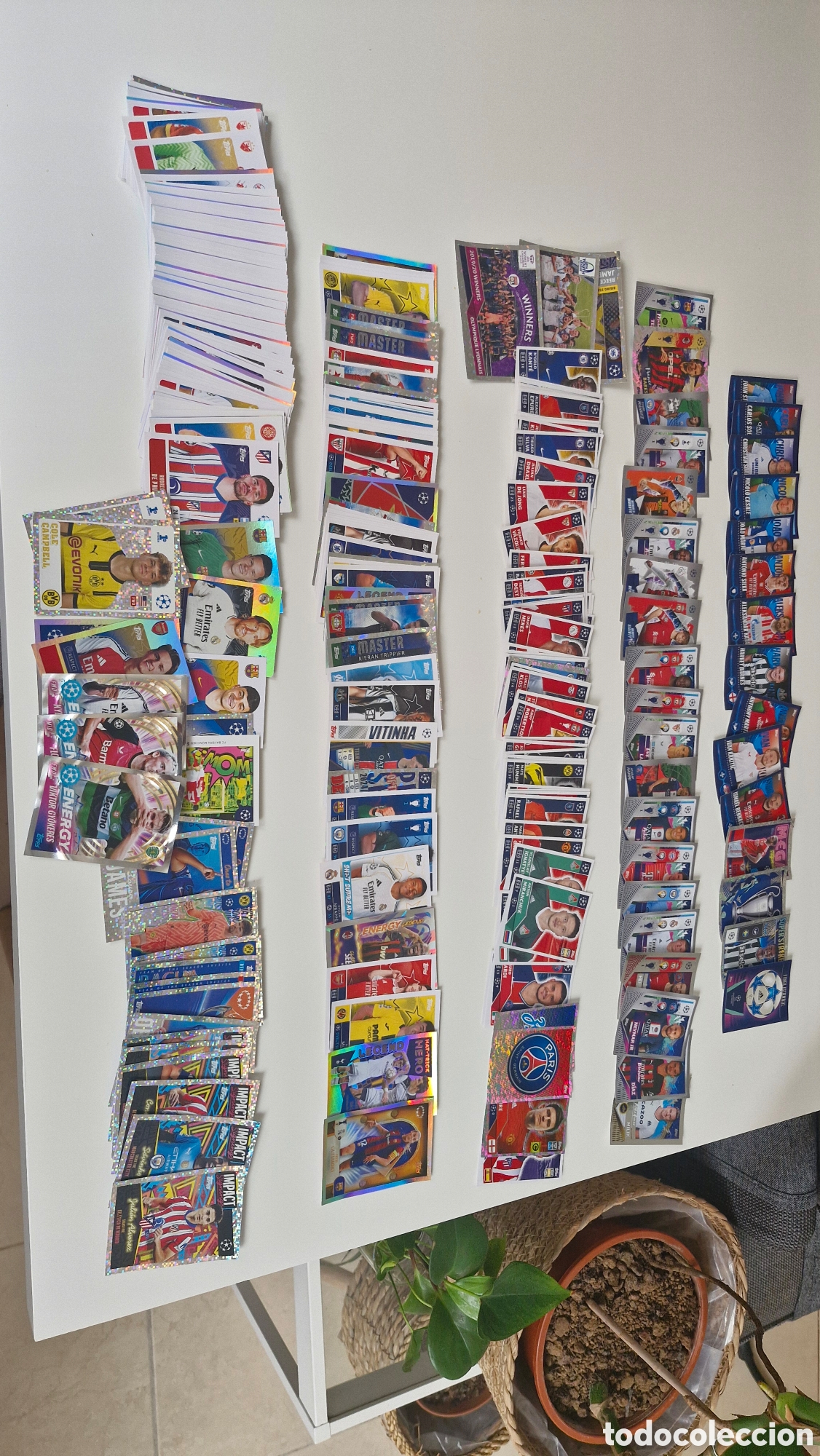 Cromos de F&uacute;tbol: LOTE STICKER CHAMPIONS 2020 2021 / 2022 2023 / 2023 2024 / 2024 2025 / 2025 2026 MAS DE 300 CROMOS