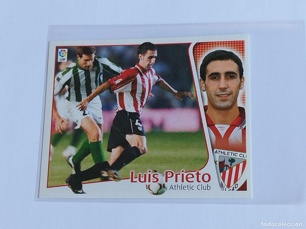 Cromos de F&uacute;tbol: LUIS PRIETO ATHLETIC CLUB - COLECCIONES EDICIONES ESTE LA LIGA 2004 2005 - PANINI 04 05 SIN PEGAR