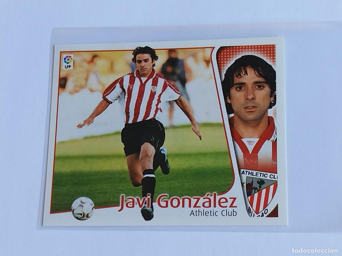 Cromos de F&uacute;tbol: JAVI GONZ&Aacute;LEZ ATHLETIC CLUB - COLECCIONES EDICIONES ESTE LA LIGA 2004 2005 - PANINI 04 05 SIN PEGAR