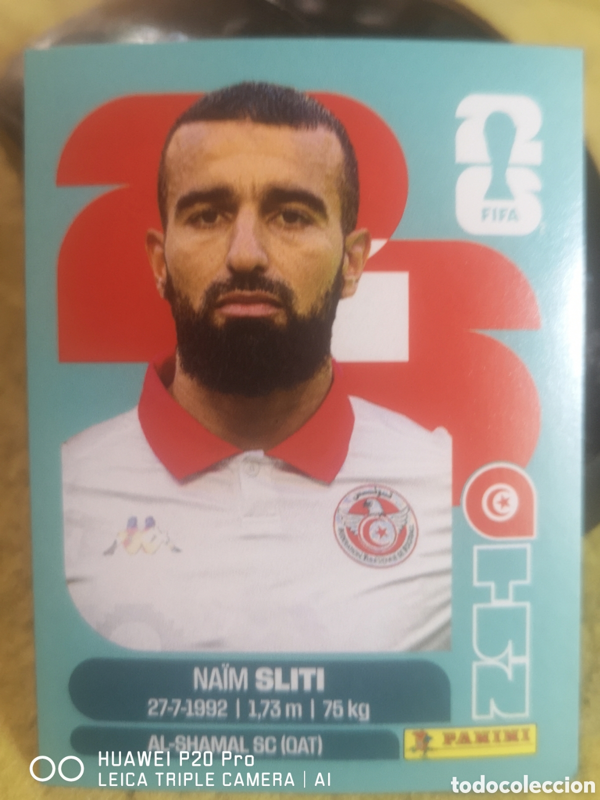 Cromos de F&uacute;tbol: FIFA WORLD CUP MUNDIAL 2026 NAIM SLITI - TUN 20