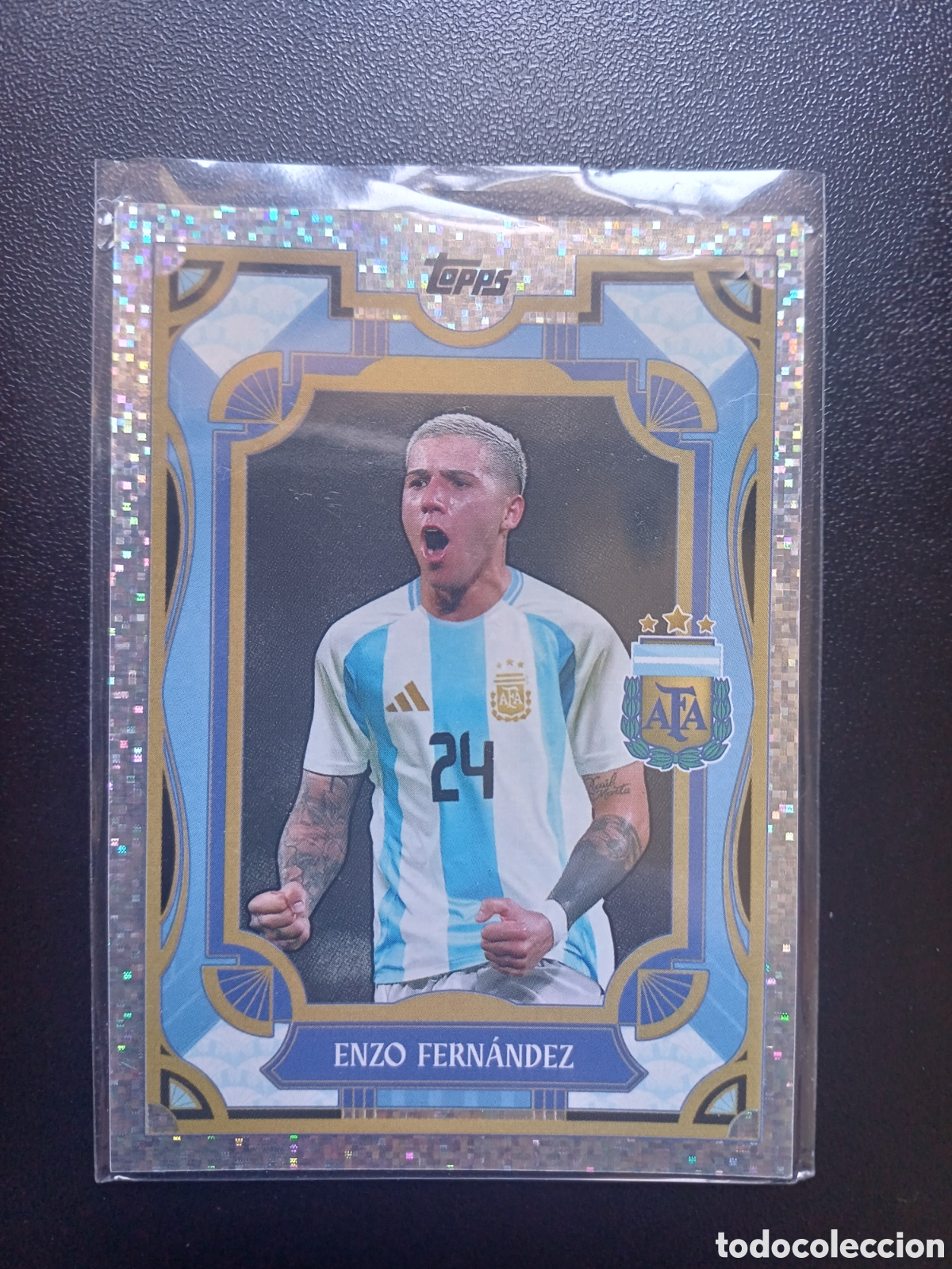 Cromos de F&uacute;tbol: #31 ENZO FERNANDEZ ARGENTINA TOPPS ARGENTINA SET 2024