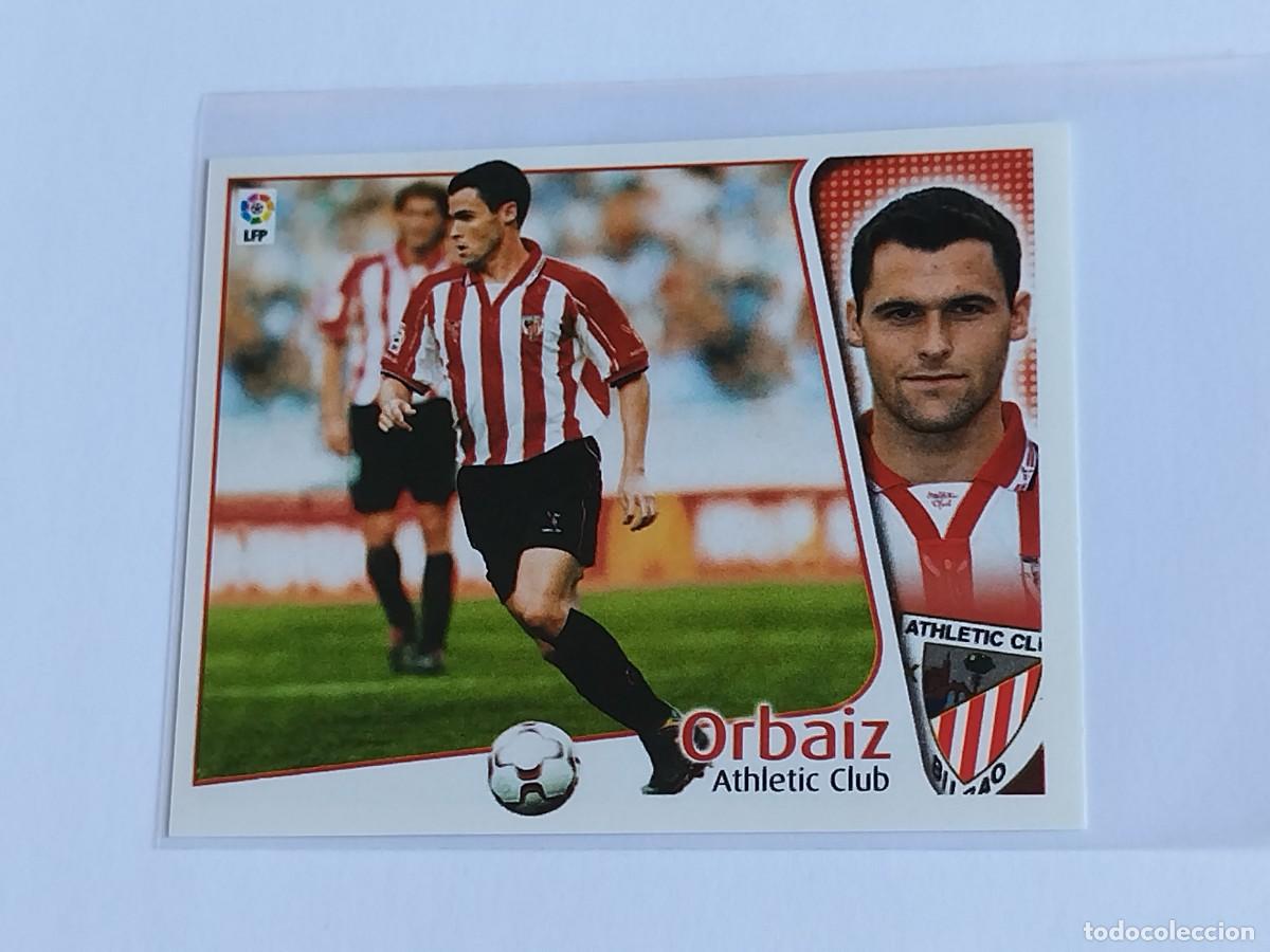 Cromos de F&uacute;tbol: ORBAIZ ATHLETIC CLUB - COLECCIONES EDICIONES ESTE LA LIGA 2004 2005 - PANINI 04 05 SIN PEGAR