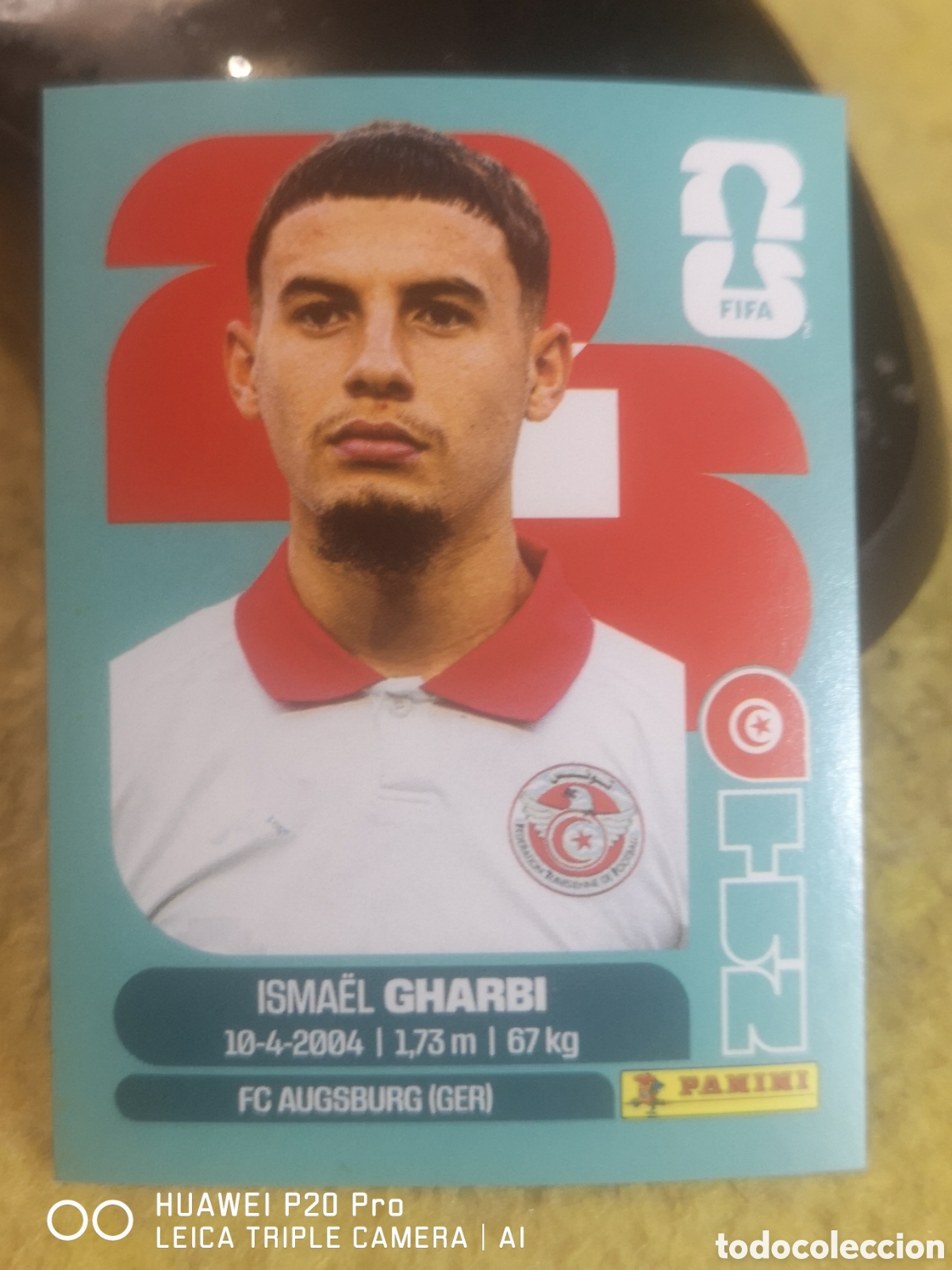 Cromos de F&uacute;tbol: FIFA WORLD CUP MUNDIAL 2026 ISMAEL GHARBI - TUN 18