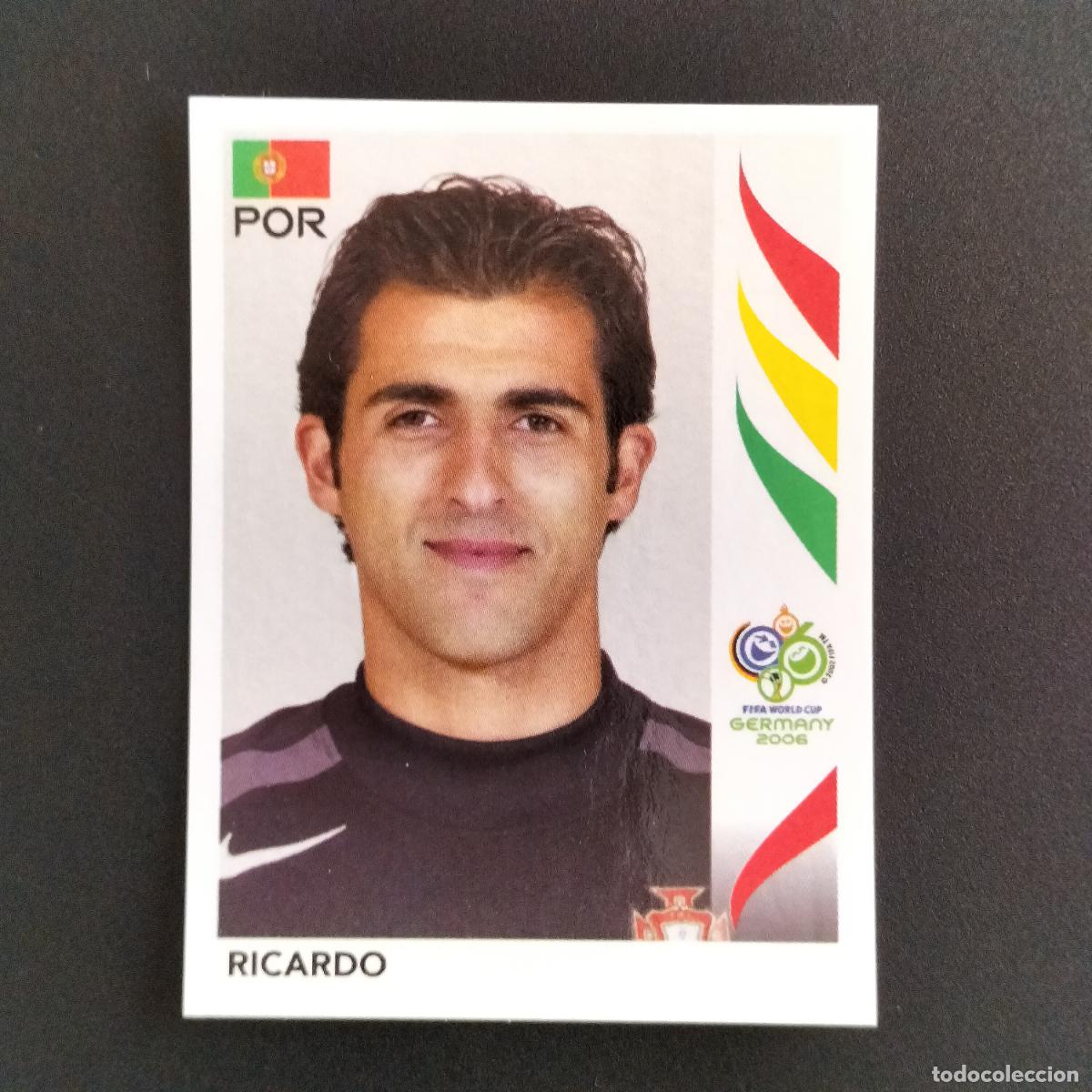 Cromos de F&uacute;tbol: 284 RICARDO PORTUGAL CROMOS ALBUM FIFA WORLD CUP GERMANY 2006 MUNDIAL ALEMANIA PANINI