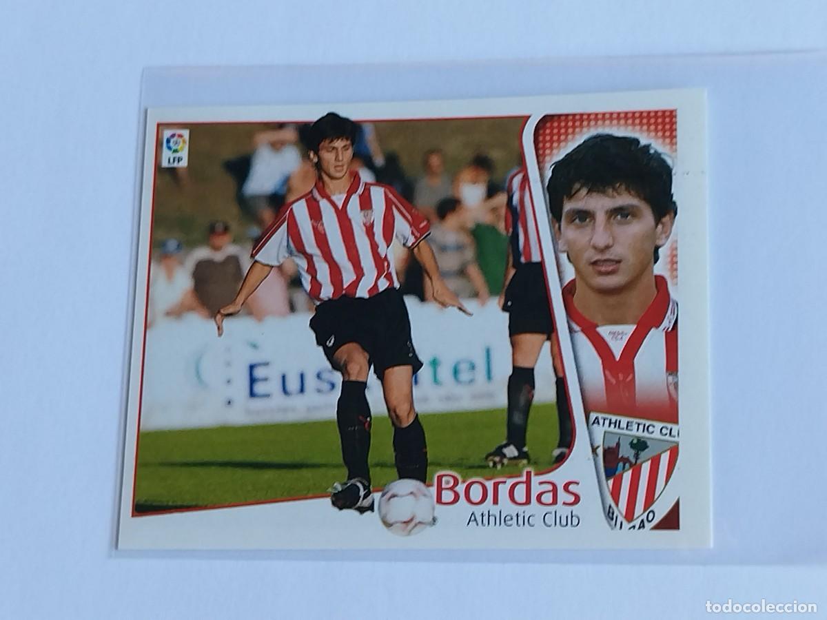 Cromos de F&uacute;tbol: BORDAS ATHLETIC CLUB - COLECCIONES EDICIONES ESTE LA LIGA 2004 2005 - PANINI 04 05 SIN PEGAR