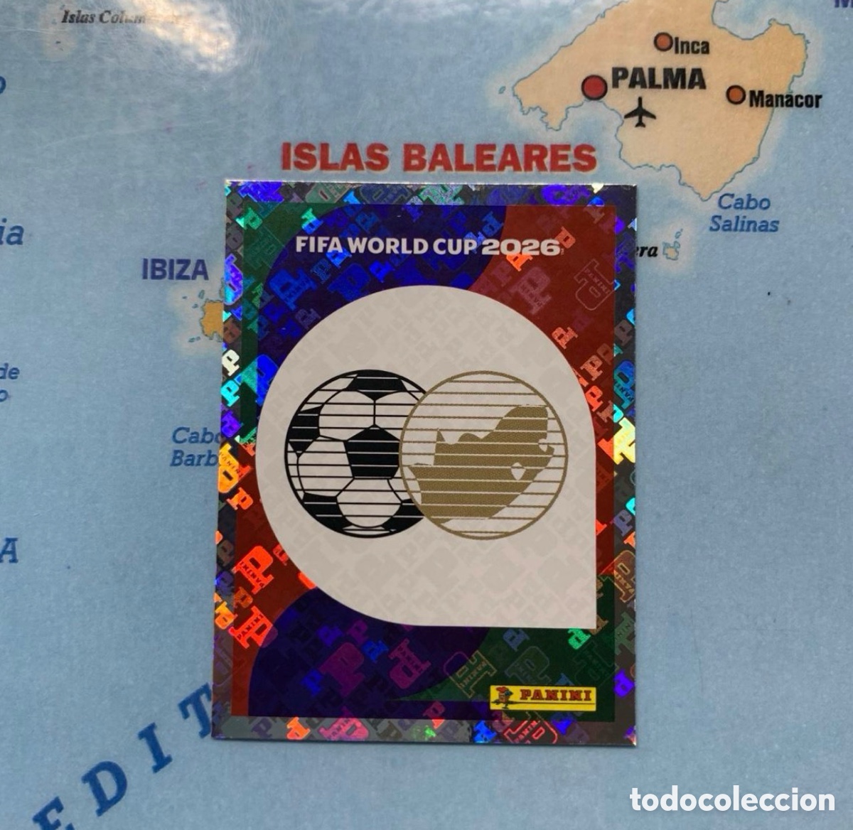 Fu&szlig;ball-Sticker: Sud&aacute;frica numero 1 cromo panini Mundial Fifa World Cup 2026