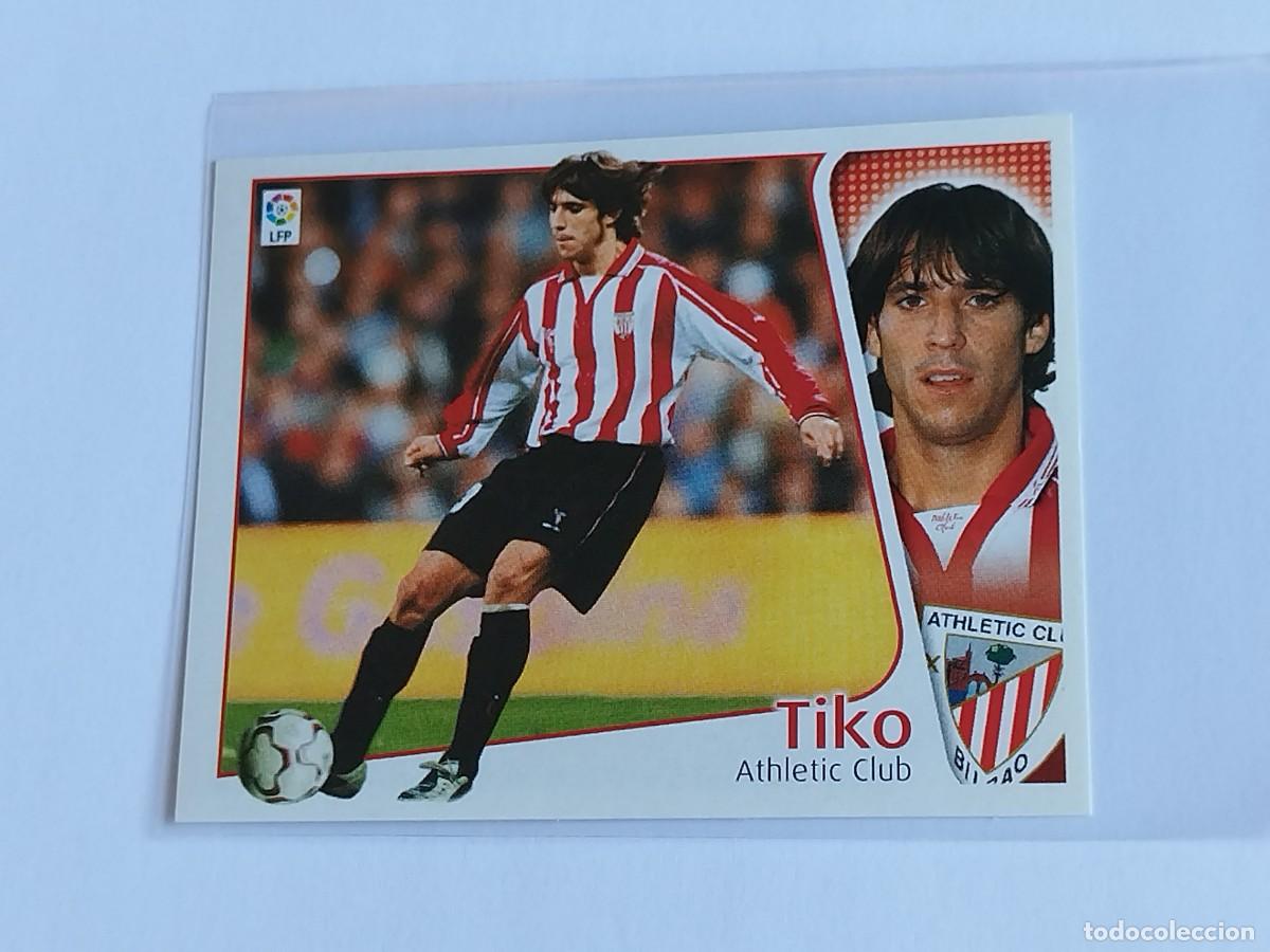 Football Stickers: TIKO ATHLETIC CLUB - COLECCIONES EDICIONES ESTE LA LIGA 2004 2005 - PANINI 04 05 SIN PEGAR