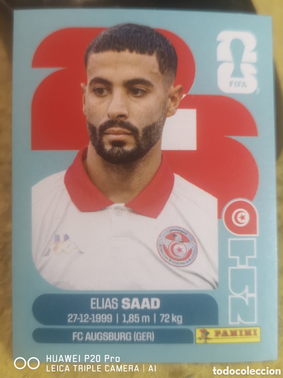 Football Stickers: FIFA WORLD CUP MUNDIAL 2026 ELIAS SAAD - TUN 16